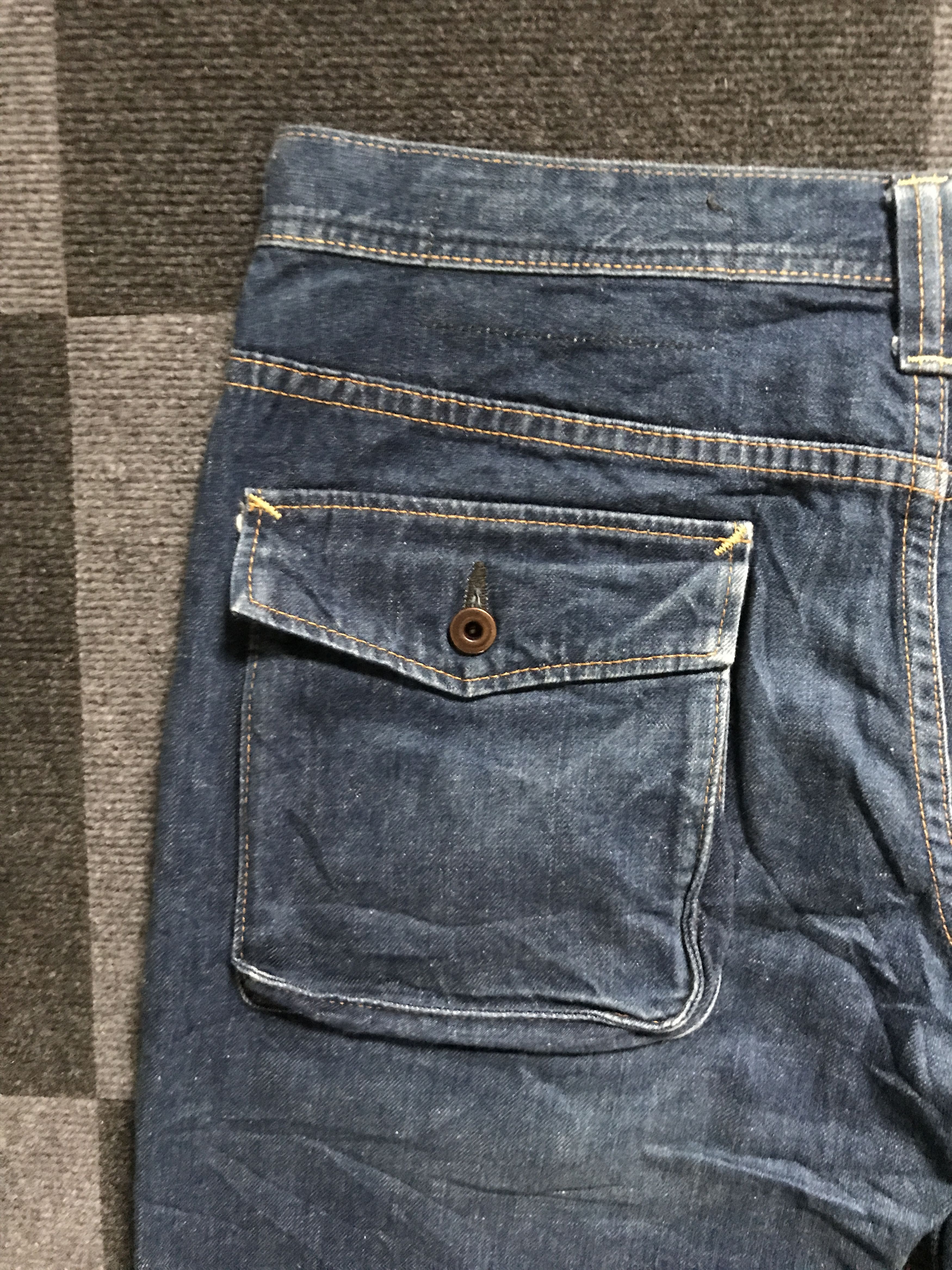 FOB Factory D104 STUDIO ECRU FOB FACTORY Bush Jeans Size US 35 - 15 Thumbnail
