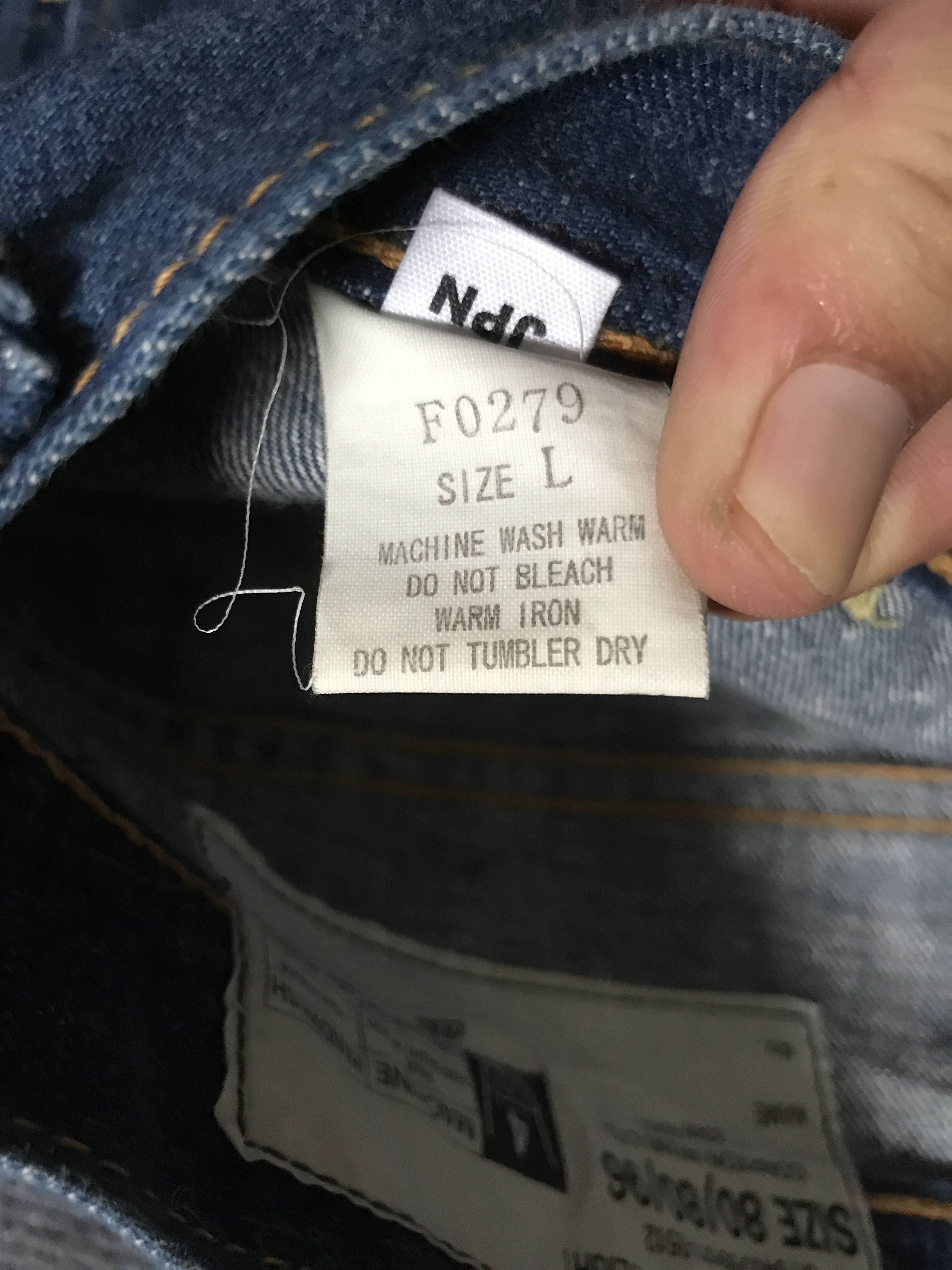 FOB Factory D104 STUDIO ECRU FOB FACTORY Bush Jeans Size US 35 - 8 Thumbnail