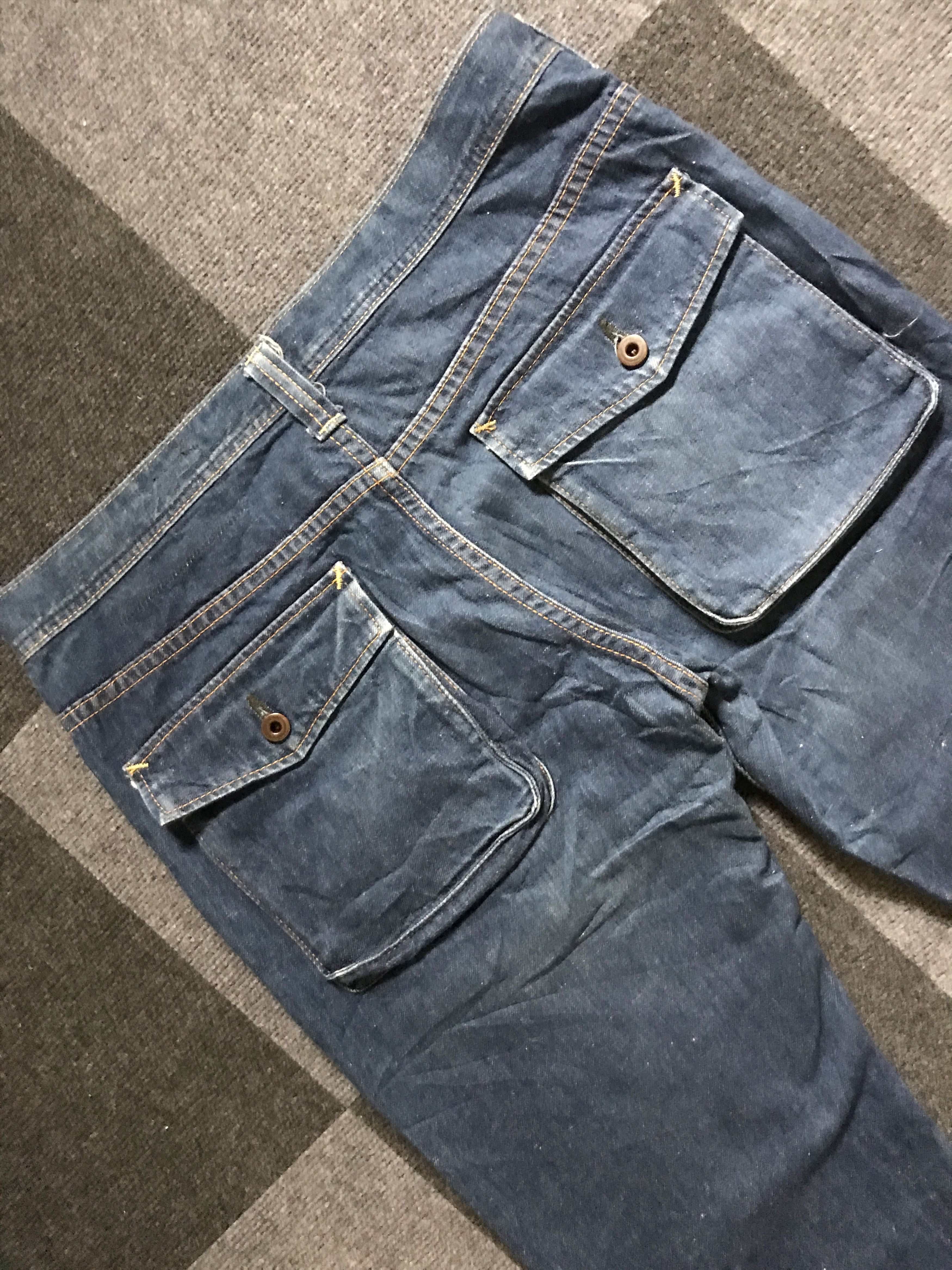 FOB Factory D104 STUDIO ECRU FOB FACTORY Bush Jeans Size US 35 - 11 Thumbnail