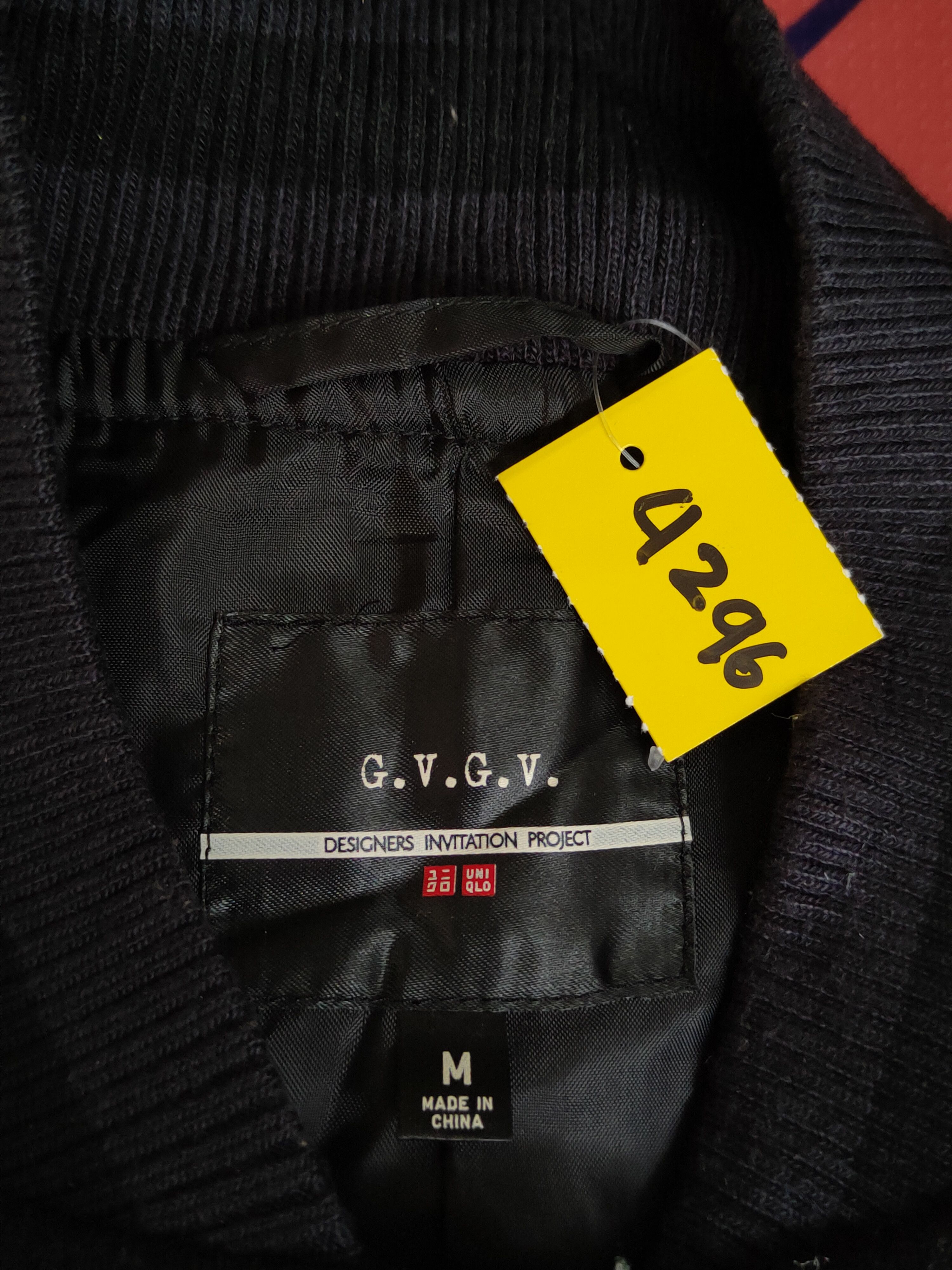 Japanese Brand G.V.G.V Uniqlo Black plain varsity jacket #4296 Size S / US 4 / IT 40 - 10 Thumbnail