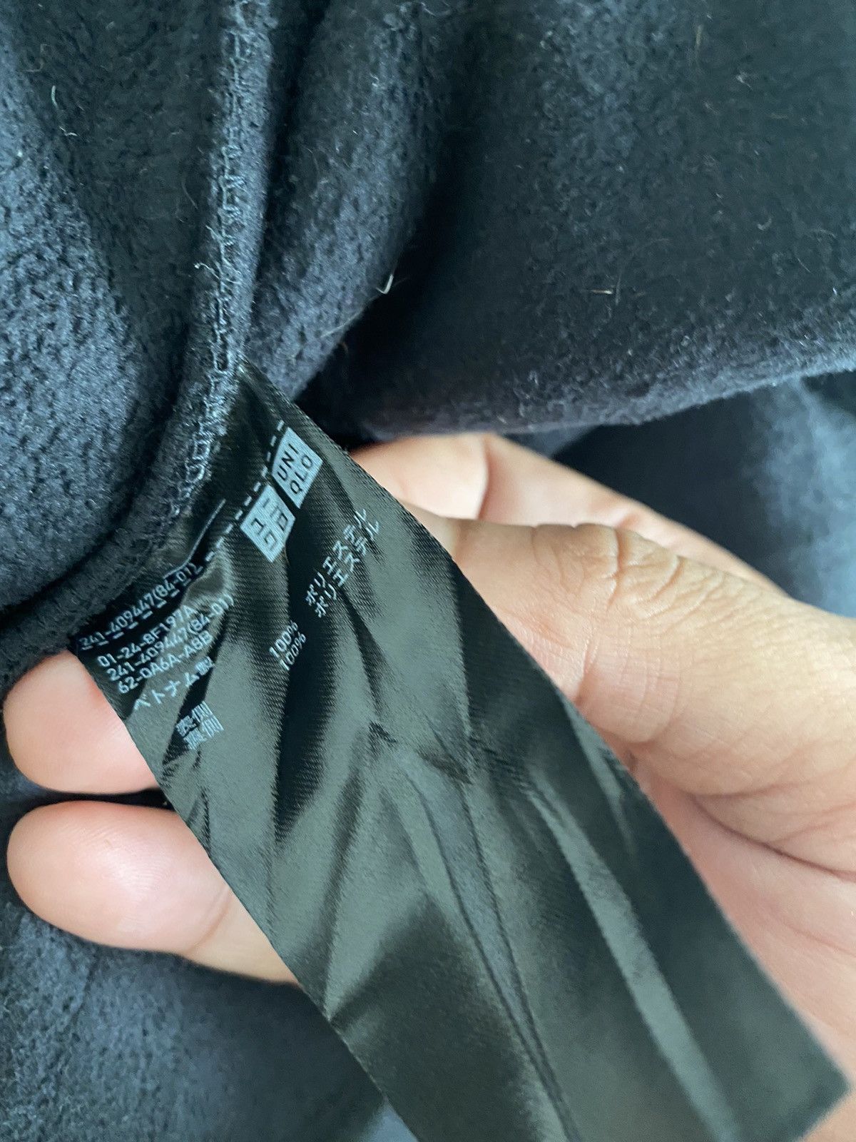 Japanese Brand × Uniqlo 💥best offer💥Uniqlo Jacket Sherpa Fur Black Colour Size US L / EU 52-54 / 3 - 14 Thumbnail