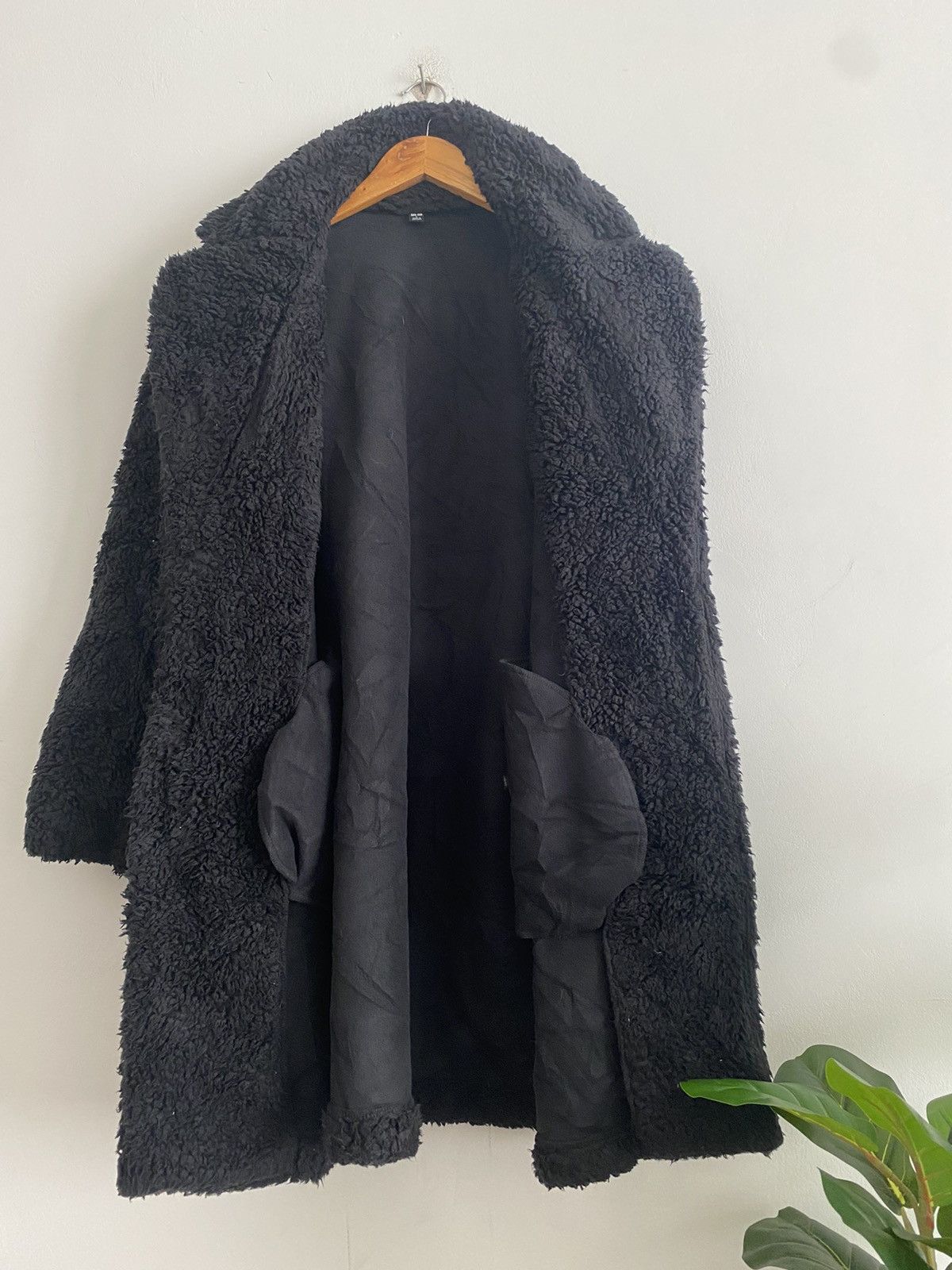 Japanese Brand × Uniqlo 💥best offer💥Uniqlo Jacket Sherpa Fur Black Colour Size US L / EU 52-54 / 3 - 9 Thumbnail