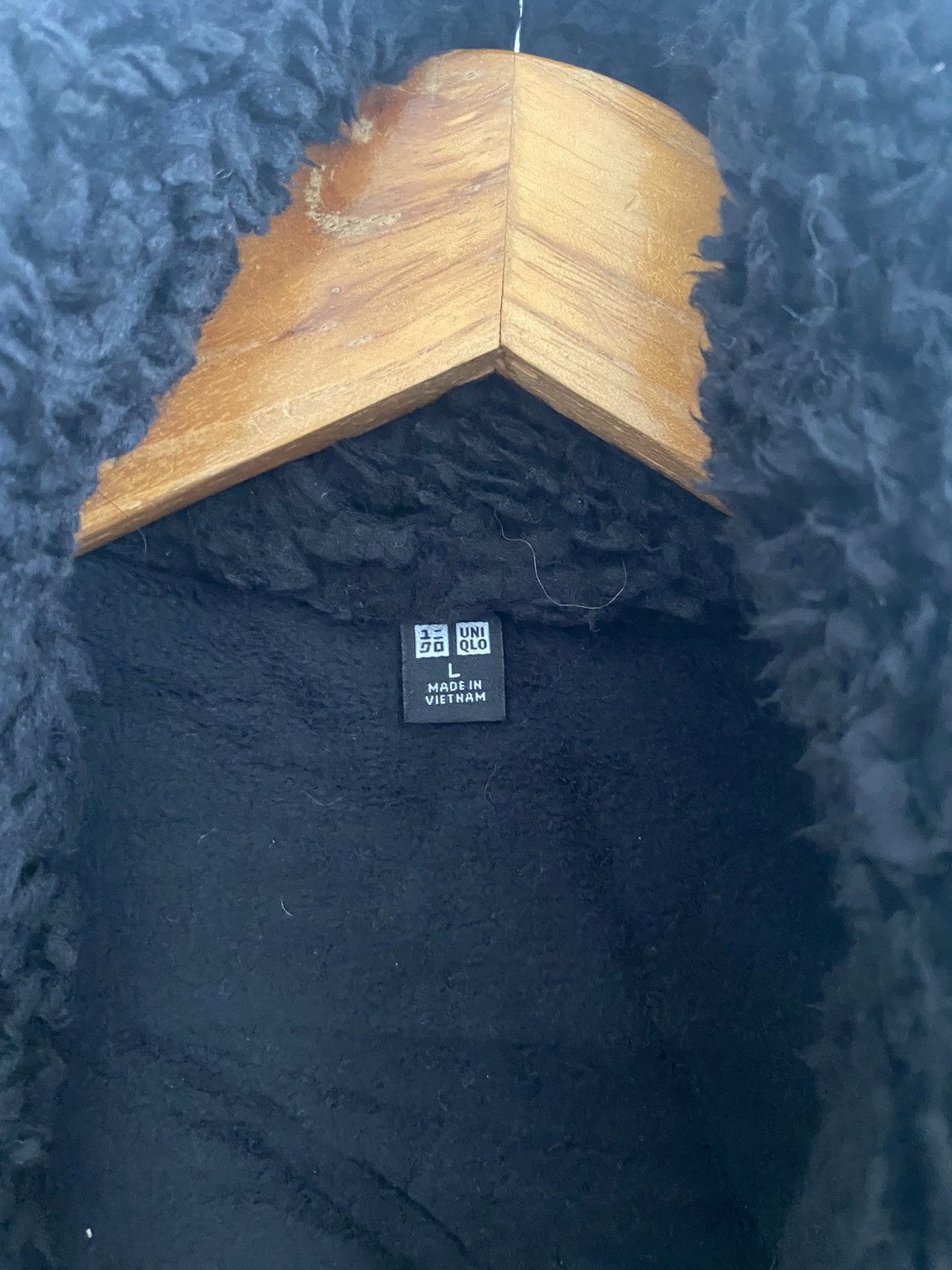 Japanese Brand × Uniqlo 💥best offer💥Uniqlo Jacket Sherpa Fur Black Colour Size US L / EU 52-54 / 3 - 13 Thumbnail