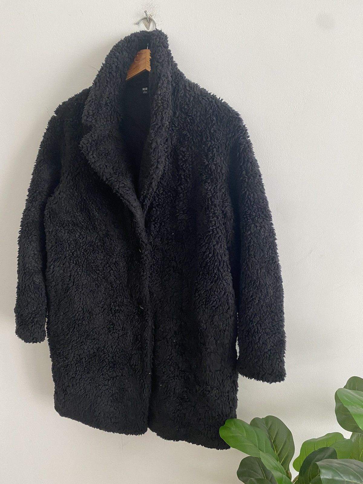 Japanese Brand × Uniqlo 💥best offer💥Uniqlo Jacket Sherpa Fur Black Colour Size US L / EU 52-54 / 3 - 1 Thumbnail