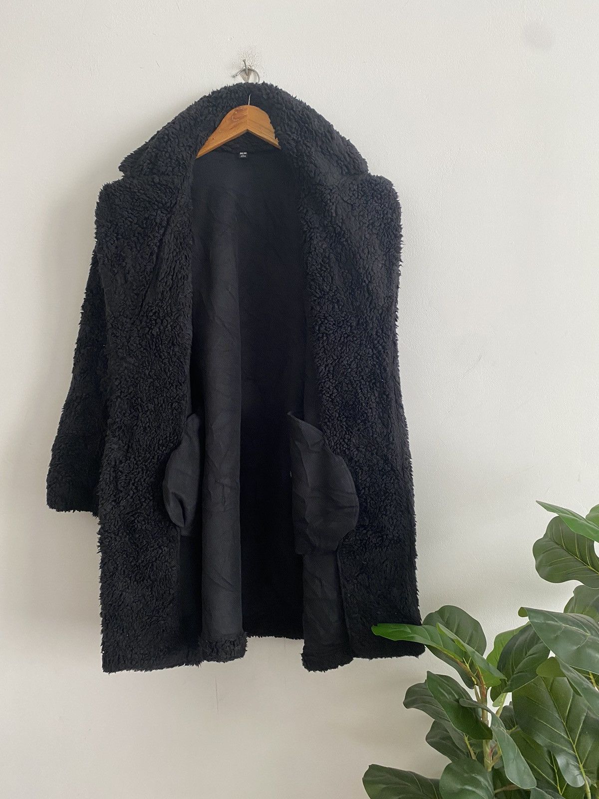 Japanese Brand × Uniqlo 💥best offer💥Uniqlo Jacket Sherpa Fur Black Colour Size US L / EU 52-54 / 3 - 7 Thumbnail