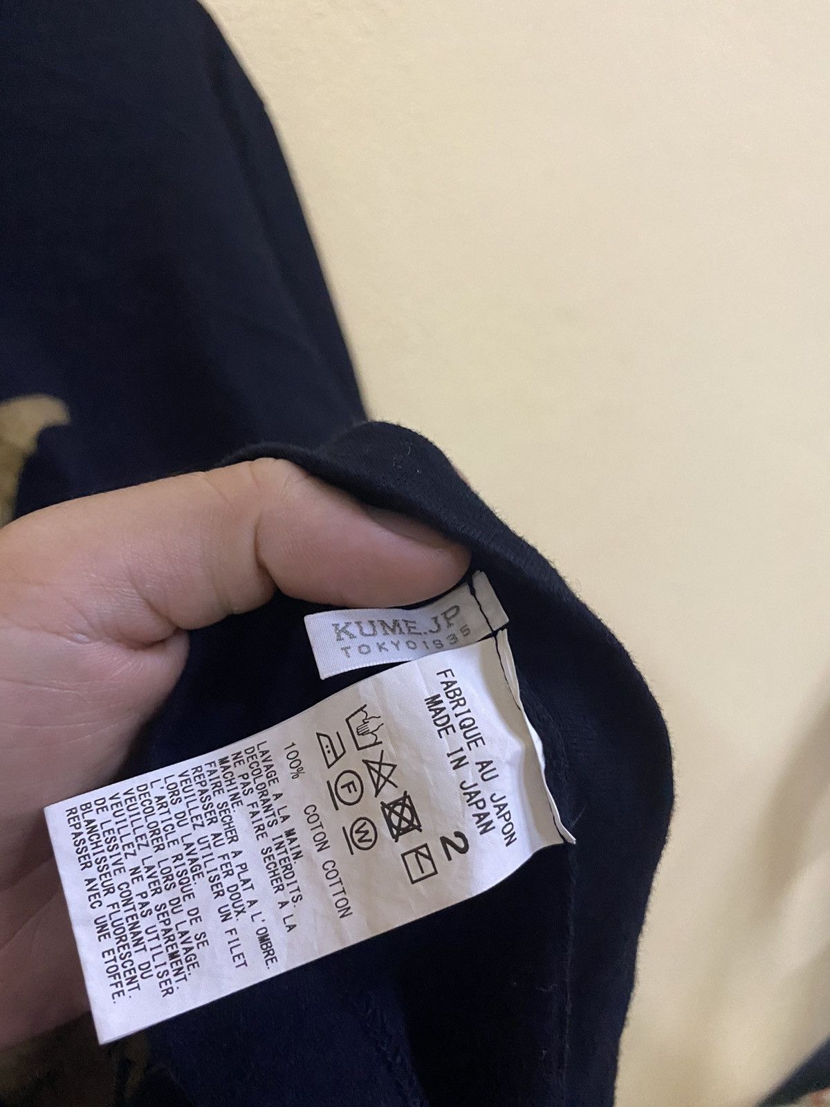 Japanese Brand × Y's × Yohji Yamamoto YOHJI YAMAMOTO BIG LOGO TEE Size US M / EU 48-50 / 2 - 5 Thumbnail