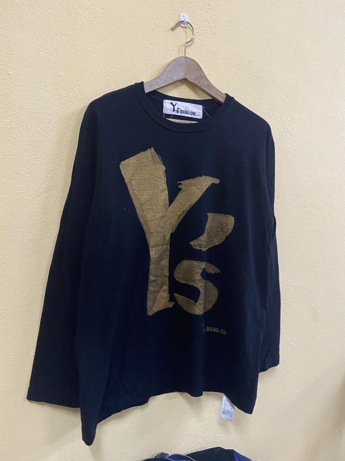 Japanese Brand × Y's × Yohji Yamamoto YOHJI YAMAMOTO BIG LOGO TEE Size US M / EU 48-50 / 2 - 3 Thumbnail