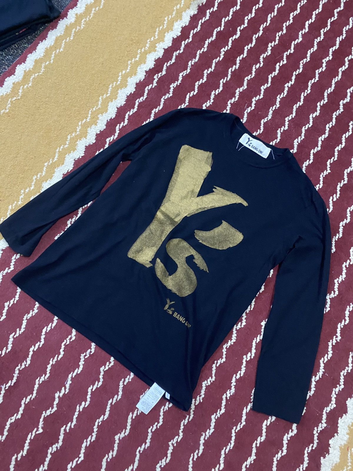 Japanese Brand × Y's × Yohji Yamamoto YOHJI YAMAMOTO BIG LOGO TEE Size US M / EU 48-50 / 2 - 8 Thumbnail