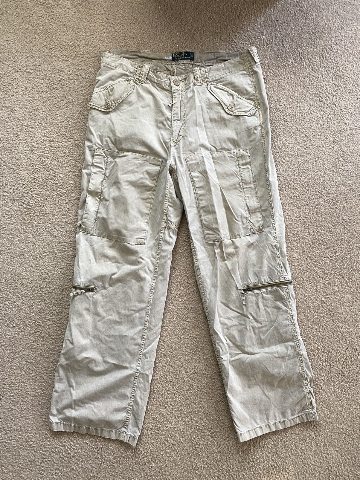 Polo Ralph Lauren Vintage Ralph Lauren cargo pants Size US 34 / EU 50 - 1 Thumbnail