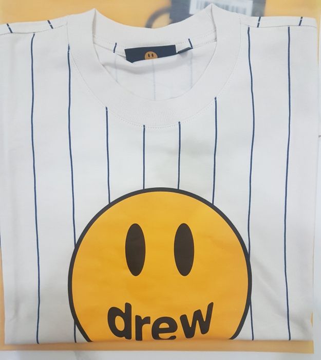 Drew House drew house mascot ss tee navy pinstripe | Grailed