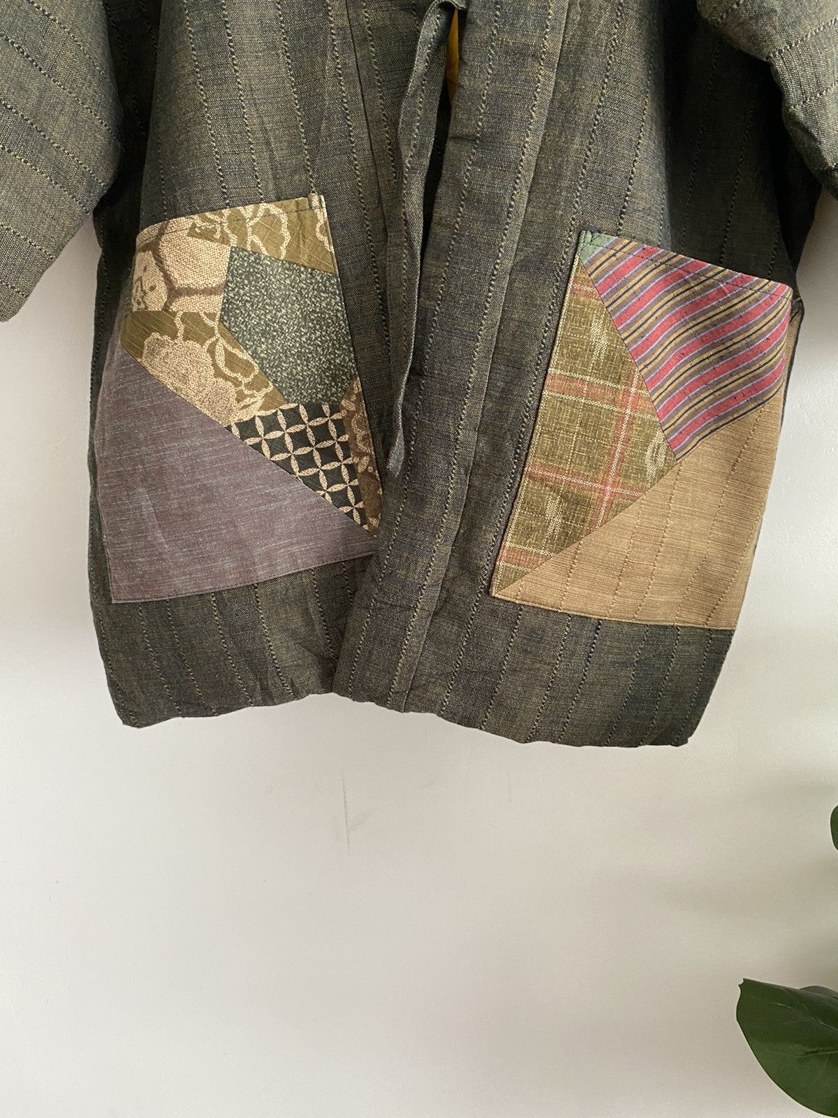 Japanese Brand × Vintage 💥bestoffer💥Vintage japanese Kimono design Pachwork Kapital Size US L / EU 52-54 / 3 - 7 Thumbnail