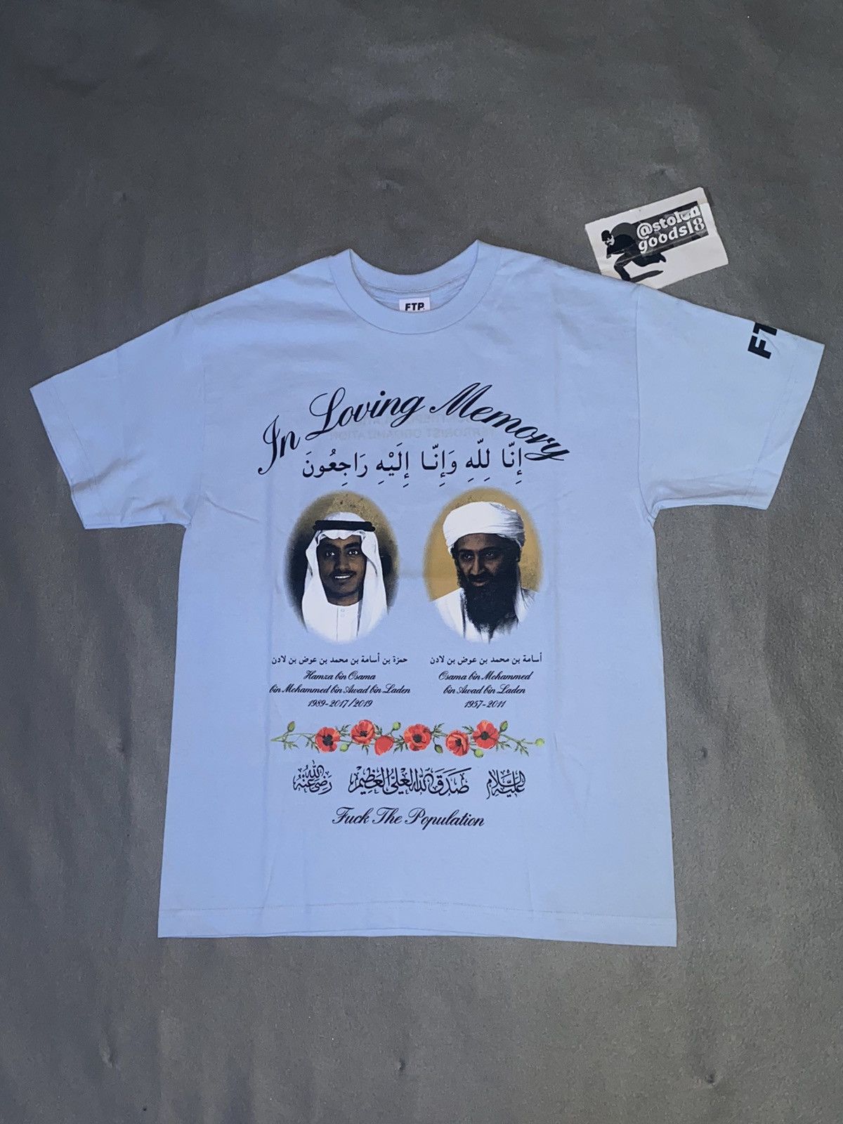 Fuck The Population FTP In Loving Memory (TO) Tee | Grailed