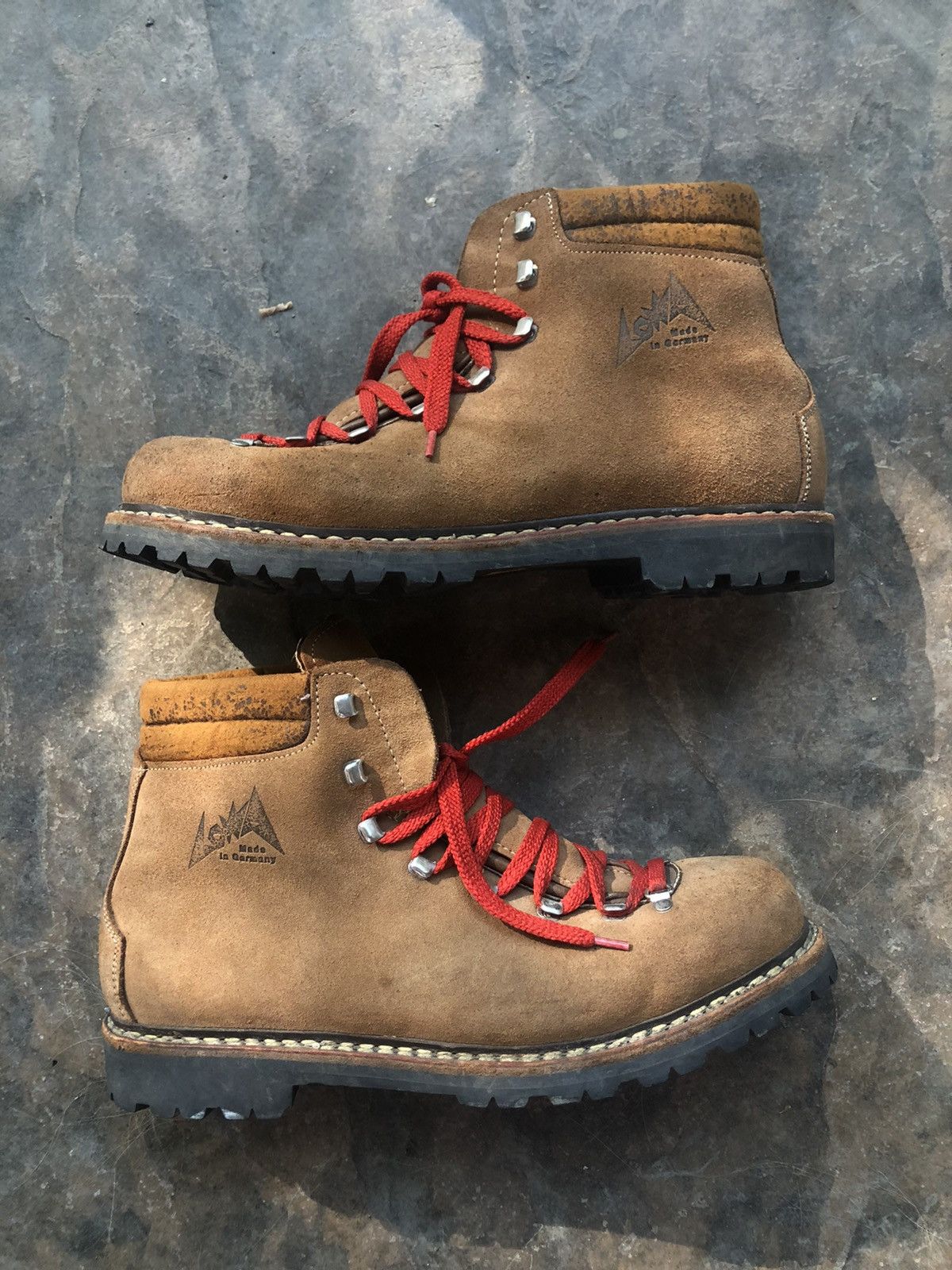 Vintage Lowa made in Germany hiking boots Grailed