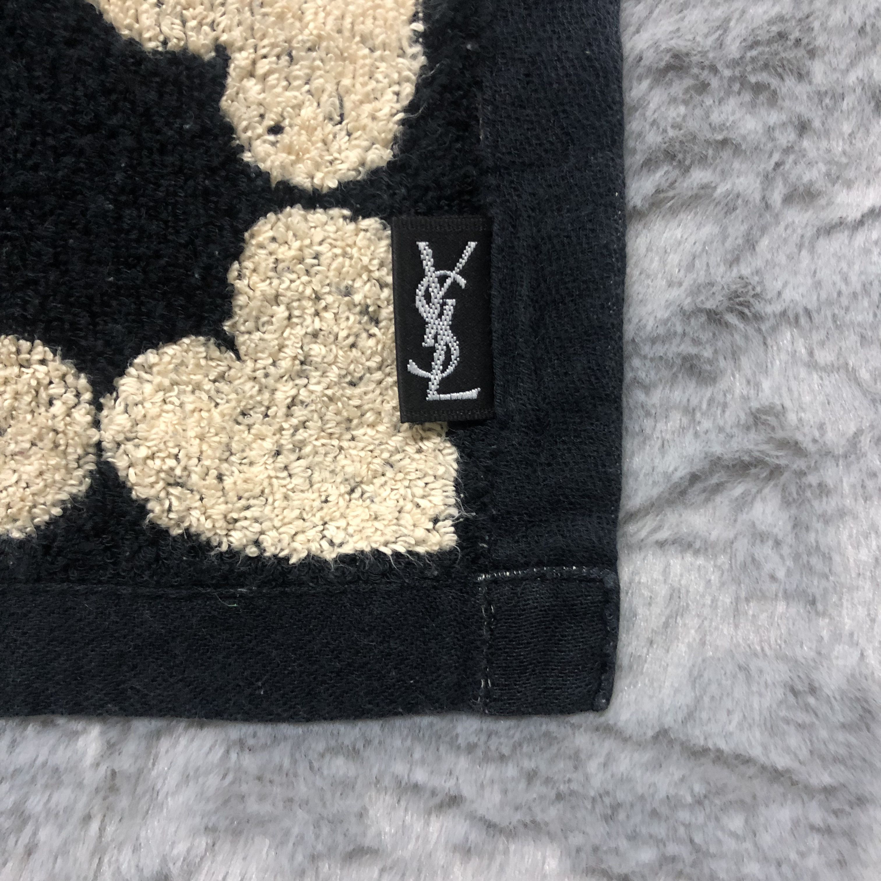 Yves Saint Laurent Yves Saint Laurent Love Mini Towel Handkerchief #194-H Size ONE SIZE - 4 Thumbnail