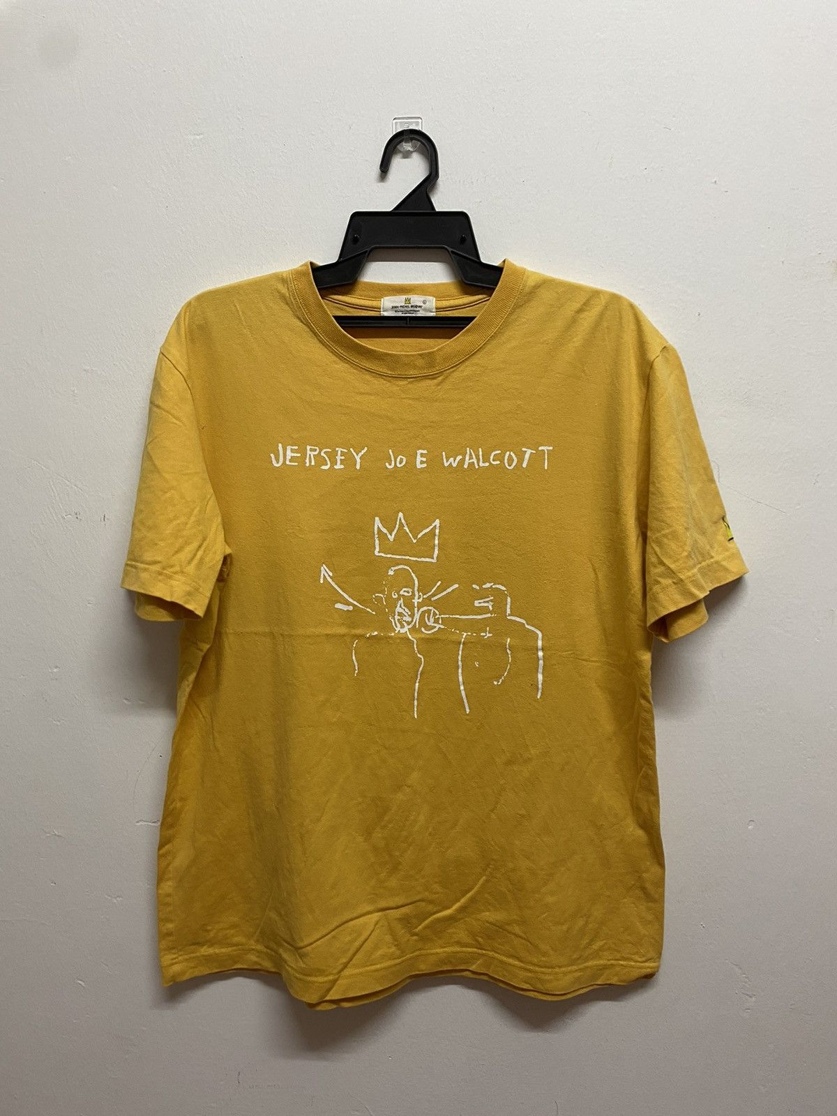 Vintage 90’s Jersey Joe Walcott Jean Michel Basquiat Art Tee
