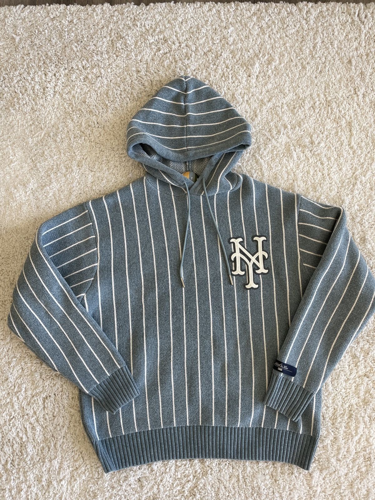 Kith Kith MLB for New York Mets Hayes Chenille Hoodie | Grailed