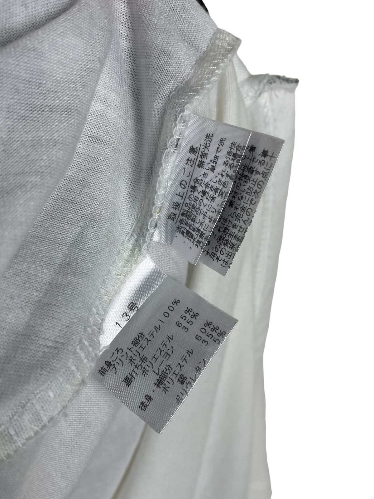 Kansai Yamamoto Kansai BIS Botanical Mesh Print Long Tee | Japan Avant-Garde Size M / US 6-8 / IT 42-44 - 4 Thumbnail