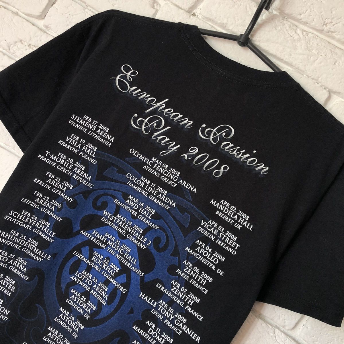 Band Tees Nightwish 2008 tour vintage tee t shirt Size US M / EU 48-50 / 2 - 5 Thumbnail