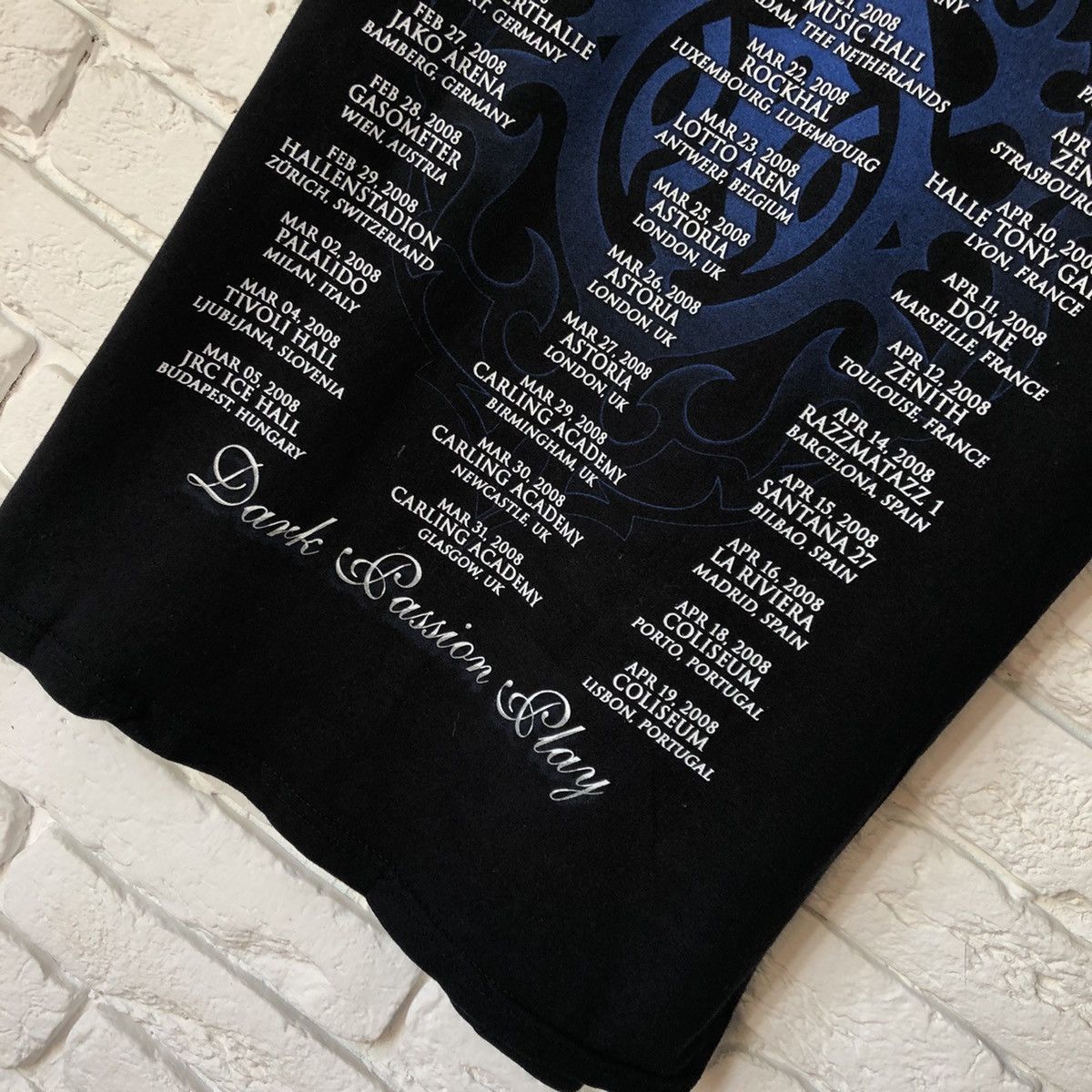 Band Tees Nightwish 2008 tour vintage tee t shirt Size US M / EU 48-50 / 2 - 6 Thumbnail