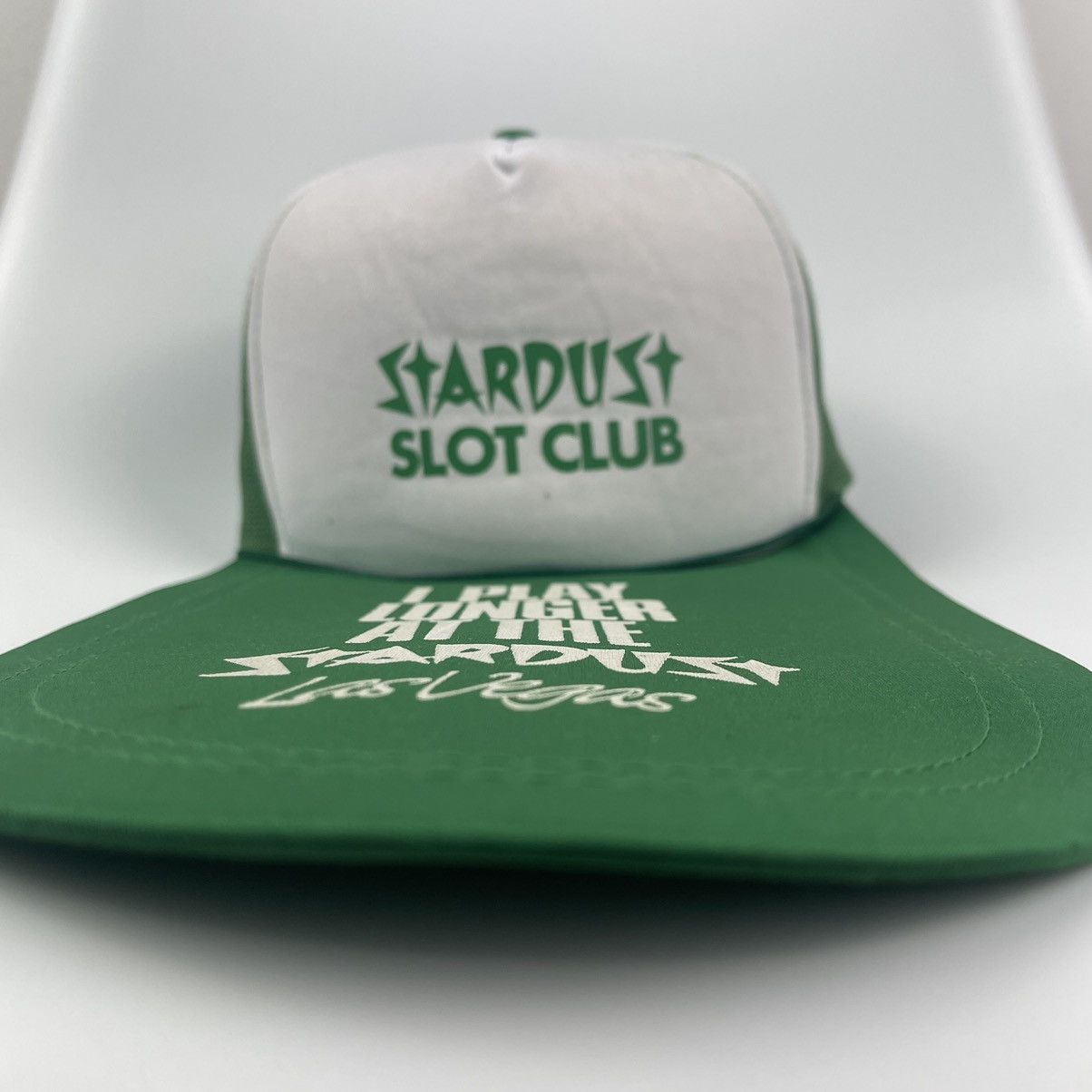 Vintage Stardust slot club Las Vegas Vintage Trucker Hat Size ONE SIZE - 8 Thumbnail