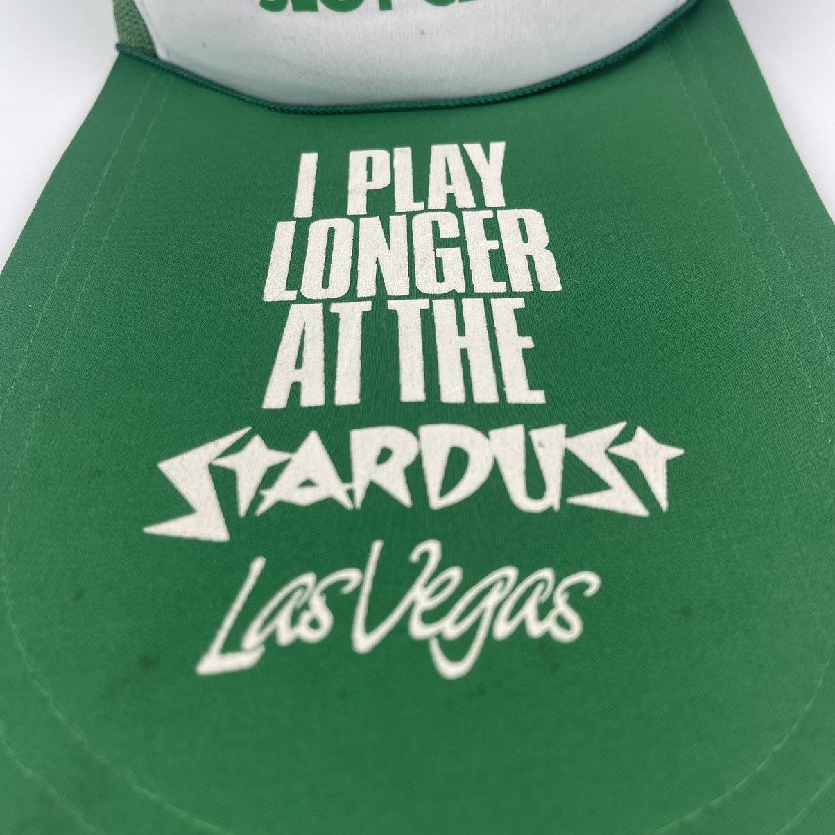 Vintage Stardust slot club Las Vegas Vintage Trucker Hat Size ONE SIZE - 3 Thumbnail