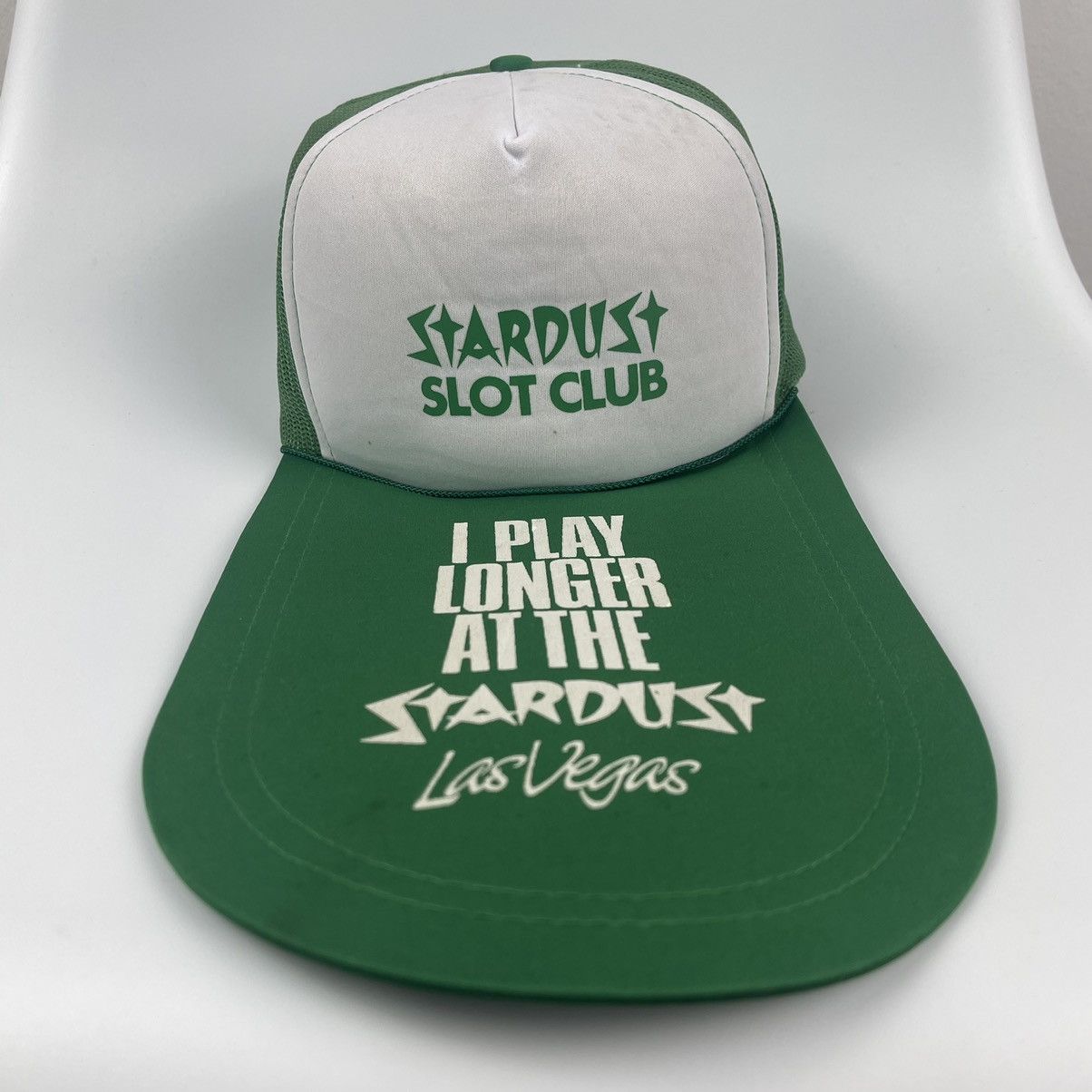Vintage Stardust slot club Las Vegas Vintage Trucker Hat Size ONE SIZE - 2 Thumbnail