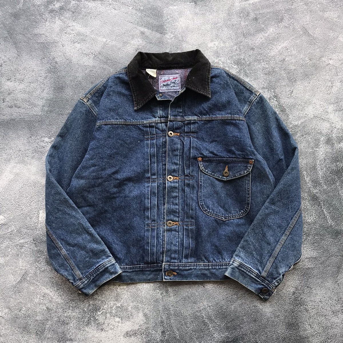 Sugar Cane Vintage sugar cane trucker denim jacket Grailed