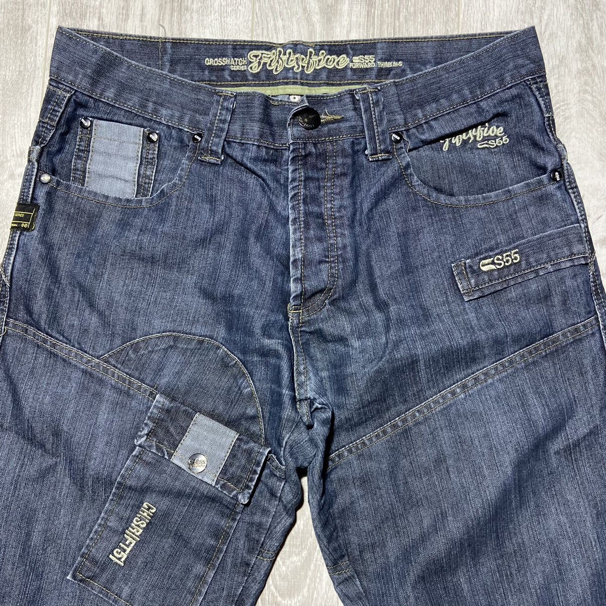 Japanese Brand × Vintage Vintage Crosshatch Jeans Size US 36 / EU 52 - 3 Thumbnail