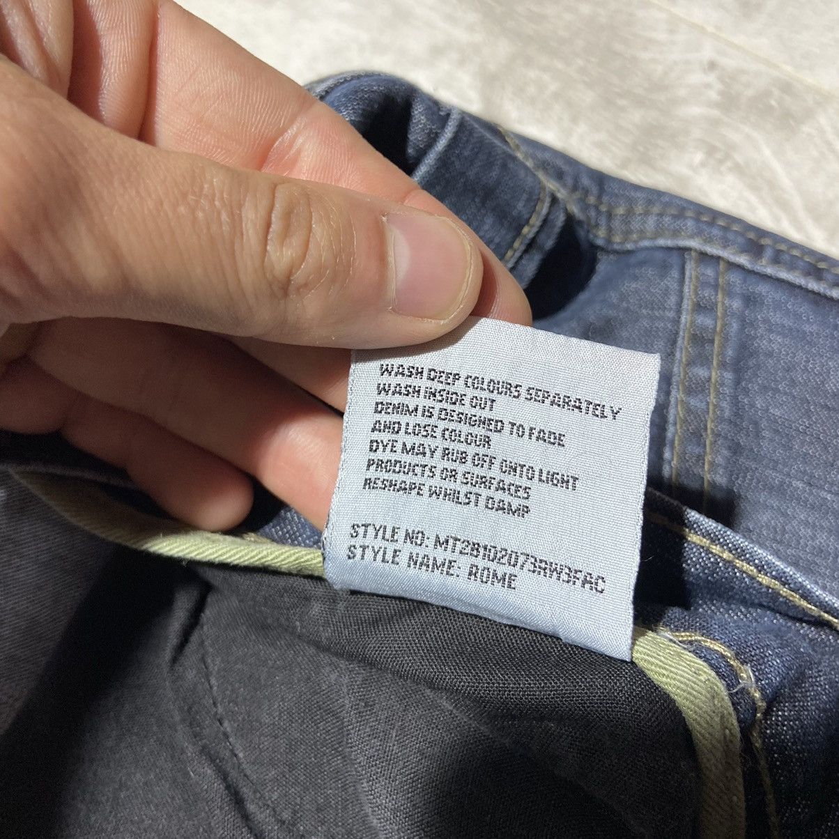 Japanese Brand × Vintage Vintage Crosshatch Jeans Size US 36 / EU 52 - 9 Thumbnail