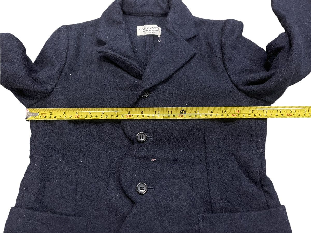 Comme des Garcons × Japanese Brand Comme des garcon blazer casual wool Size S / US 4 / IT 40 - 3 Thumbnail