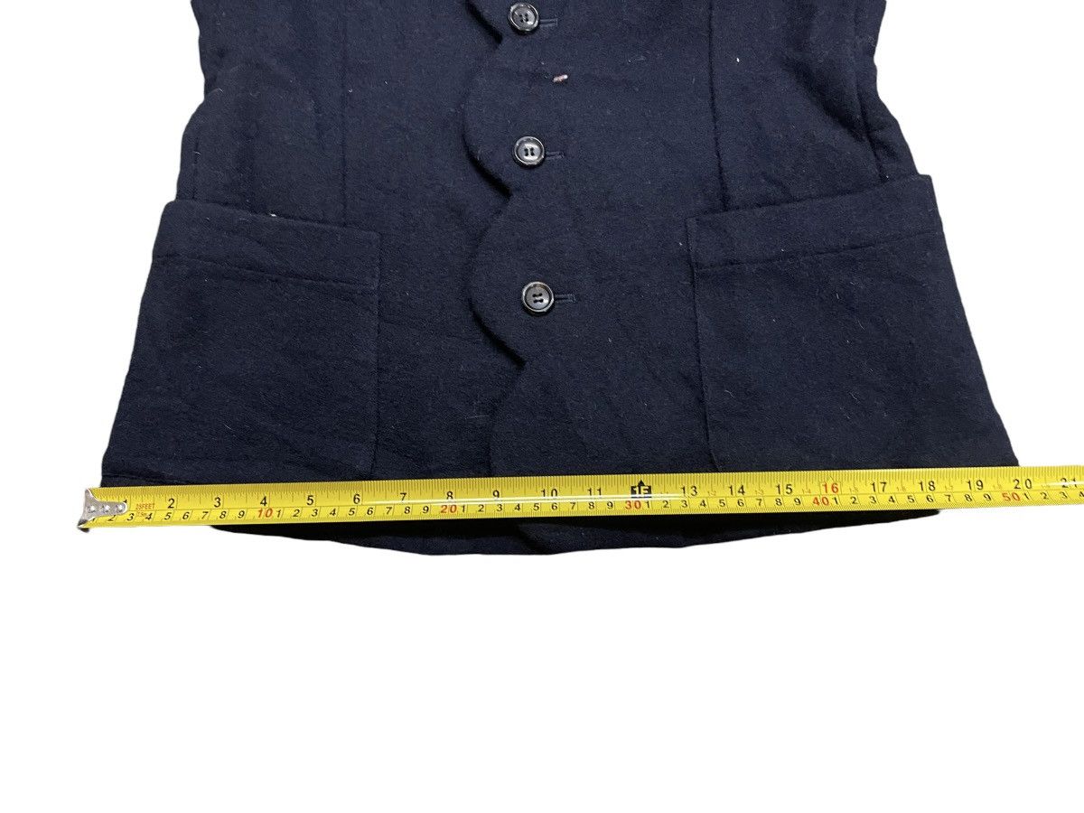 Comme des Garcons × Japanese Brand Comme des garcon blazer casual wool Size S / US 4 / IT 40 - 5 Thumbnail