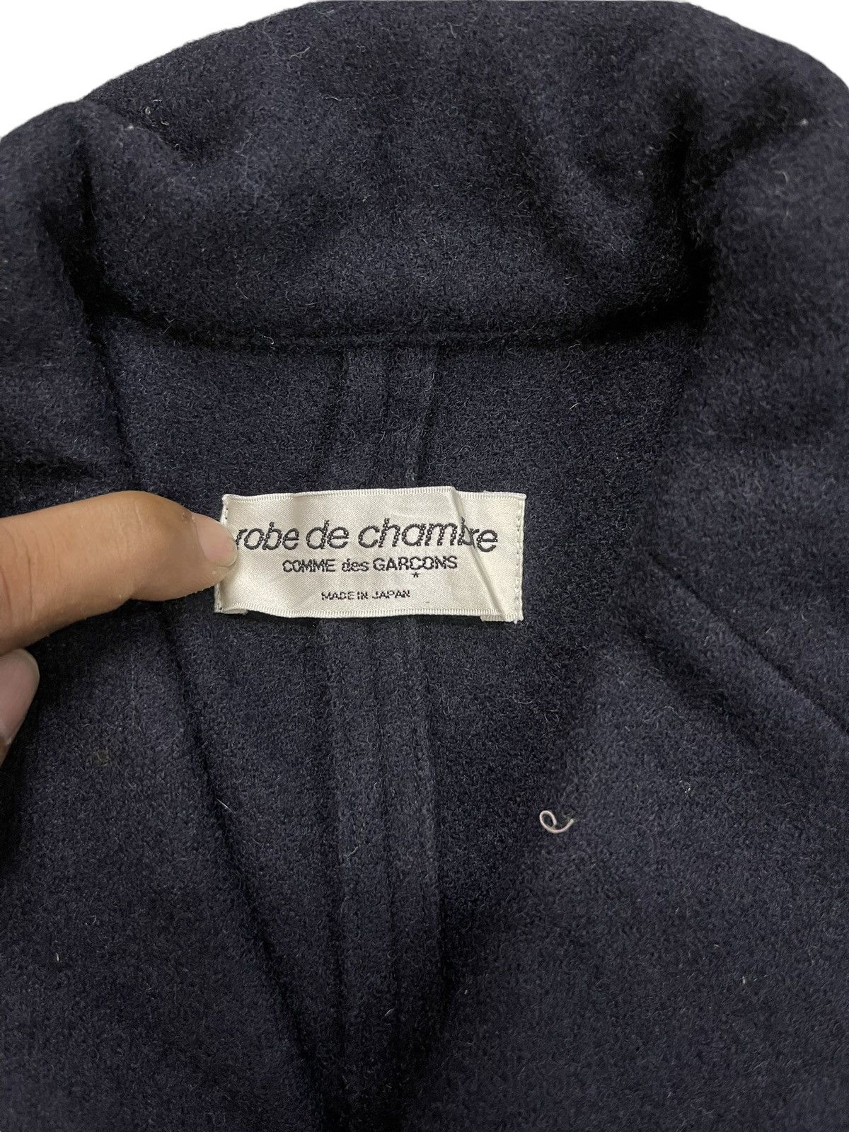 Comme des Garcons × Japanese Brand Comme des garcon blazer casual wool Size S / US 4 / IT 40 - 9 Thumbnail