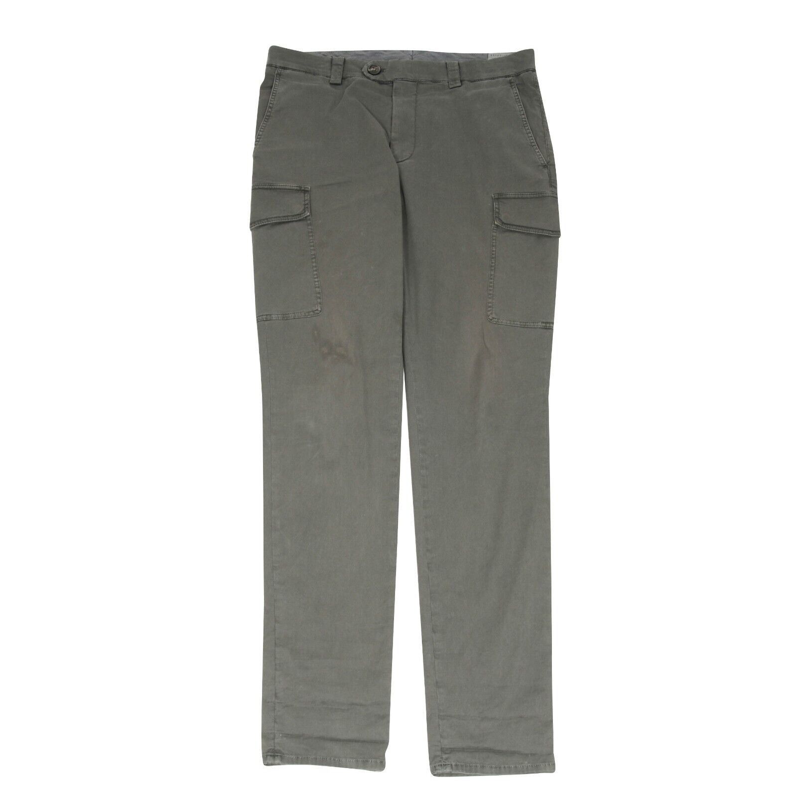 Brunello Cucinelli Leisure Fit Cargo Pants Straight Leg - 01112 Size US 30 / EU 46 - 1 Thumbnail