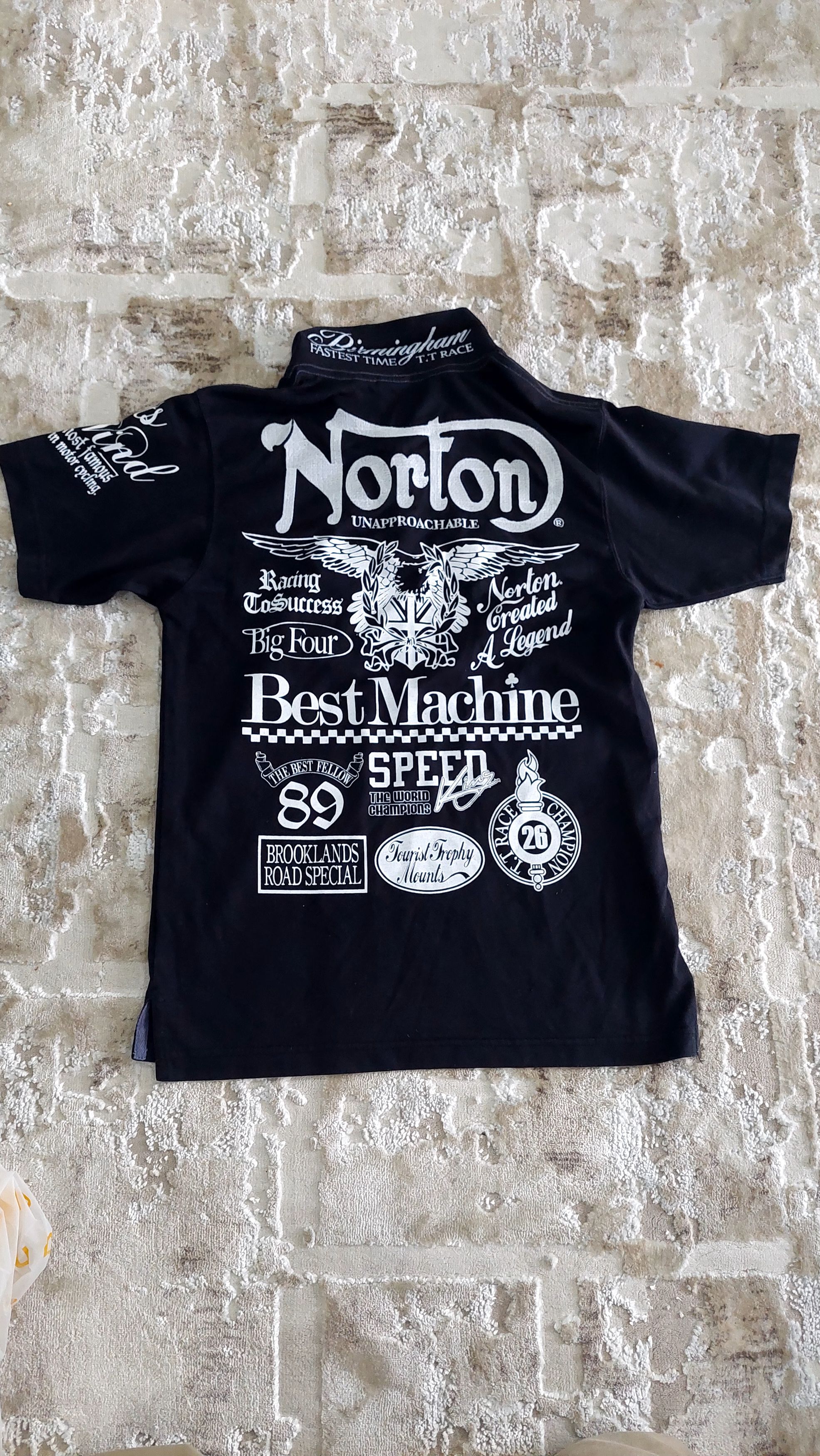 Norton Birmingham Emboidery Tshirt