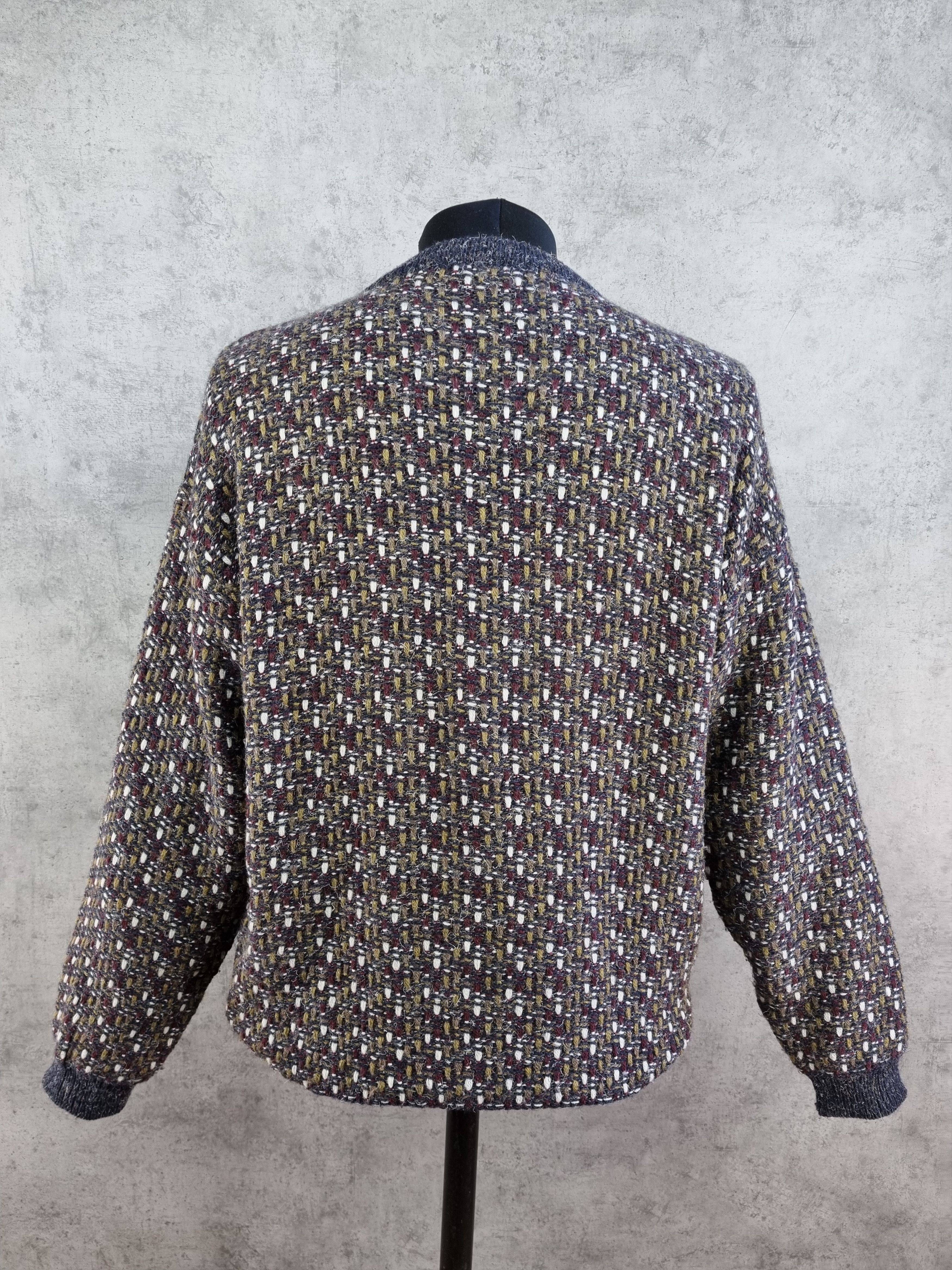 Vintage Rare Wool Beautiful Sweater made in Italy Size US L / EU 52-54 / 3 - 8 Thumbnail