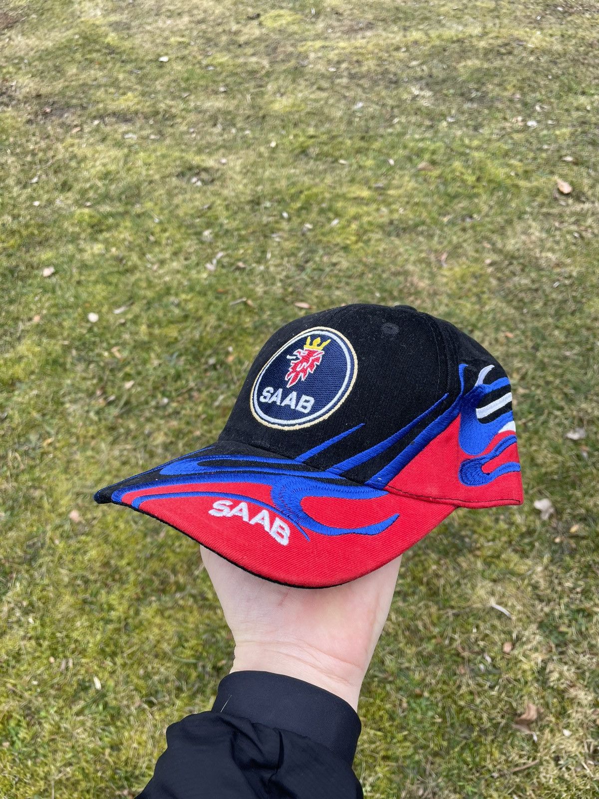 Vintage 🔥 SAAB RACING HAT 🔥 Size ONE SIZE - 1 Thumbnail