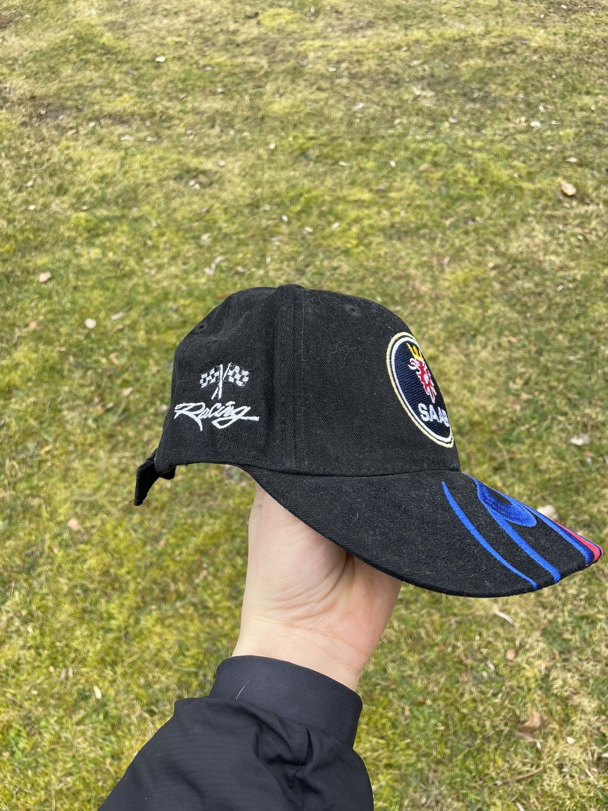 Vintage 🔥 SAAB RACING HAT 🔥 Size ONE SIZE - 3 Thumbnail