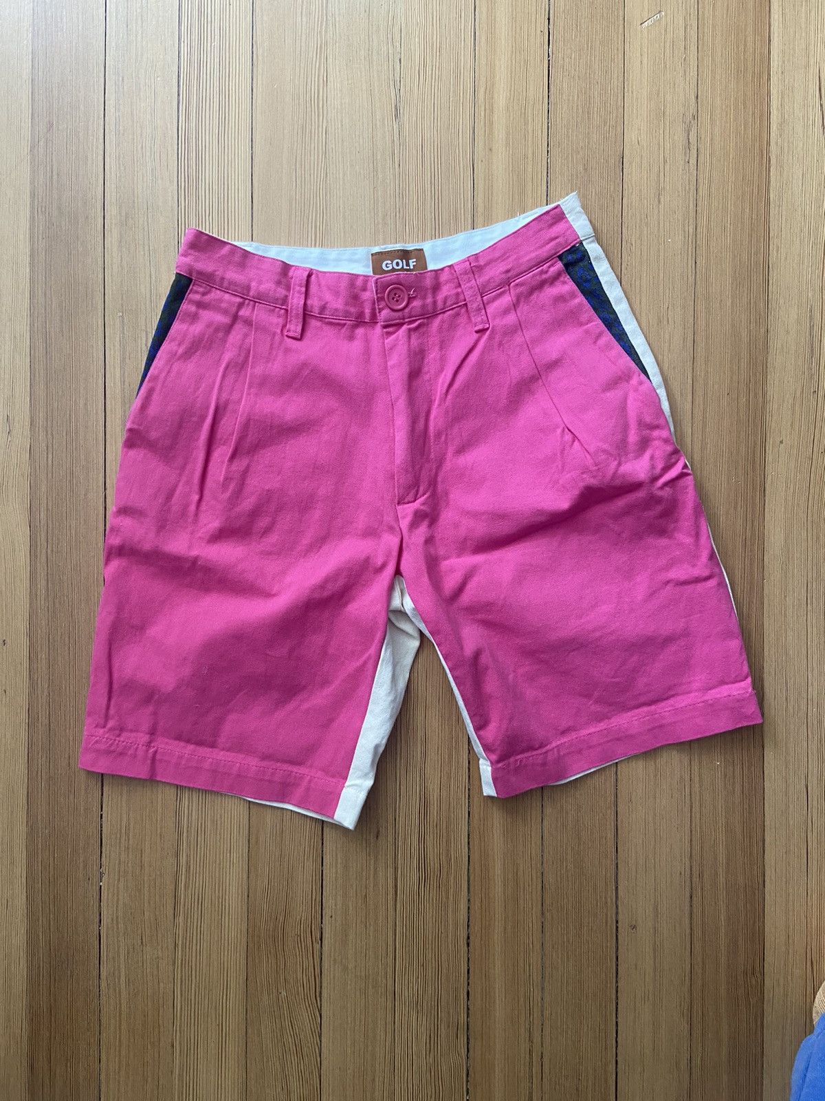 Golf Wang Golf Wang Color Split Pleated Shorts | Grailed