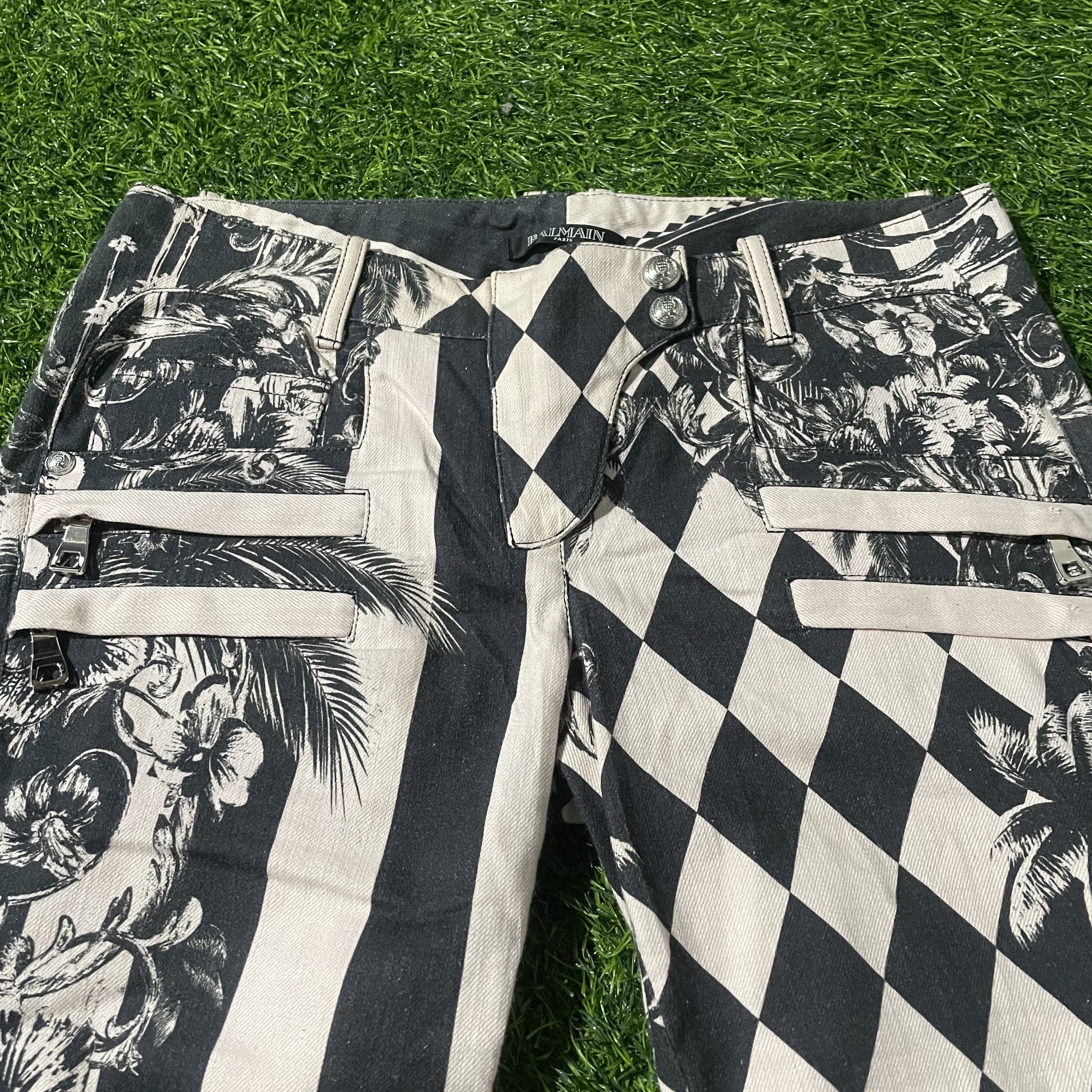 Balmain Balmain Biker Pants Size US 29 - 3 Thumbnail