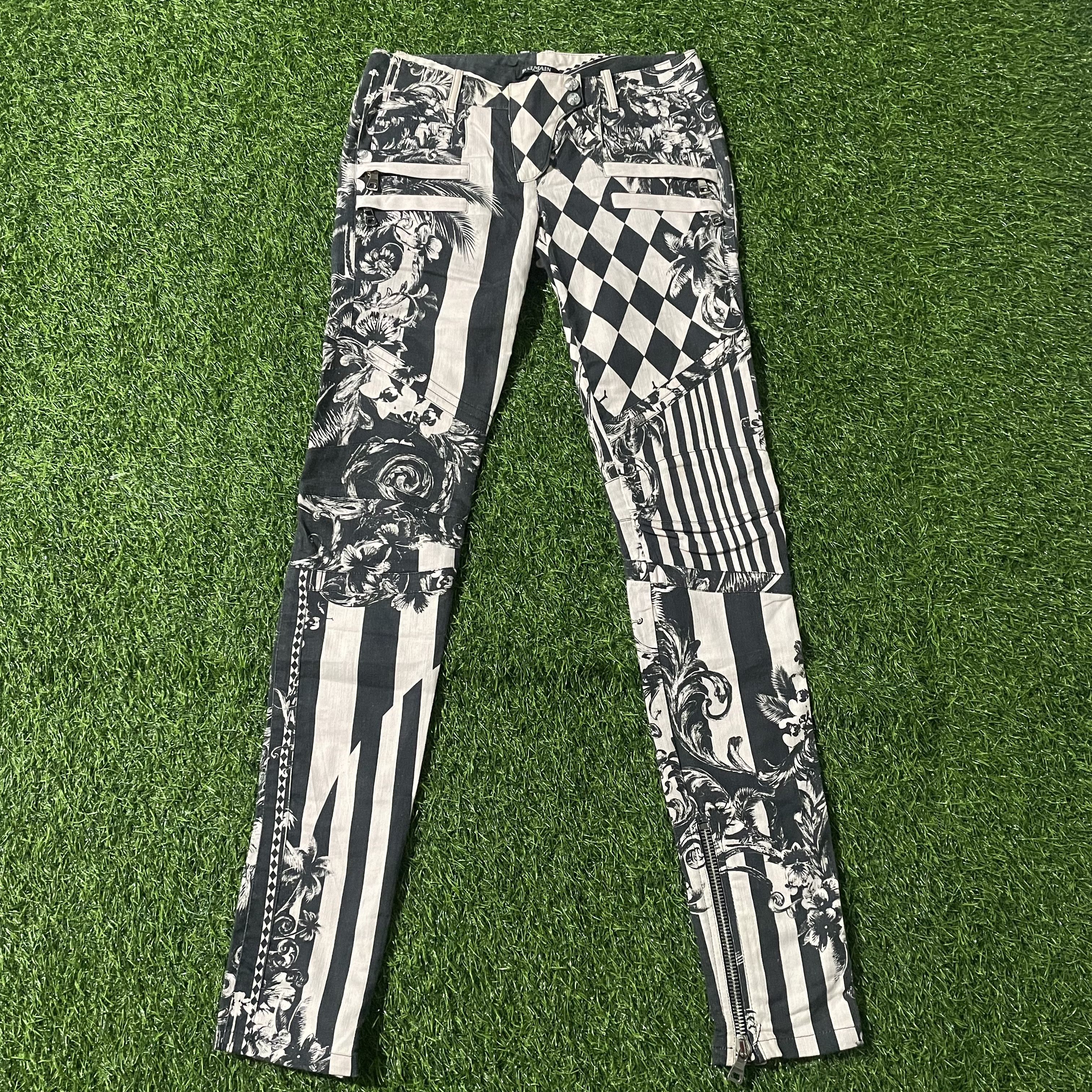 Balmain Balmain Biker Pants Size US 29 - 1 Thumbnail