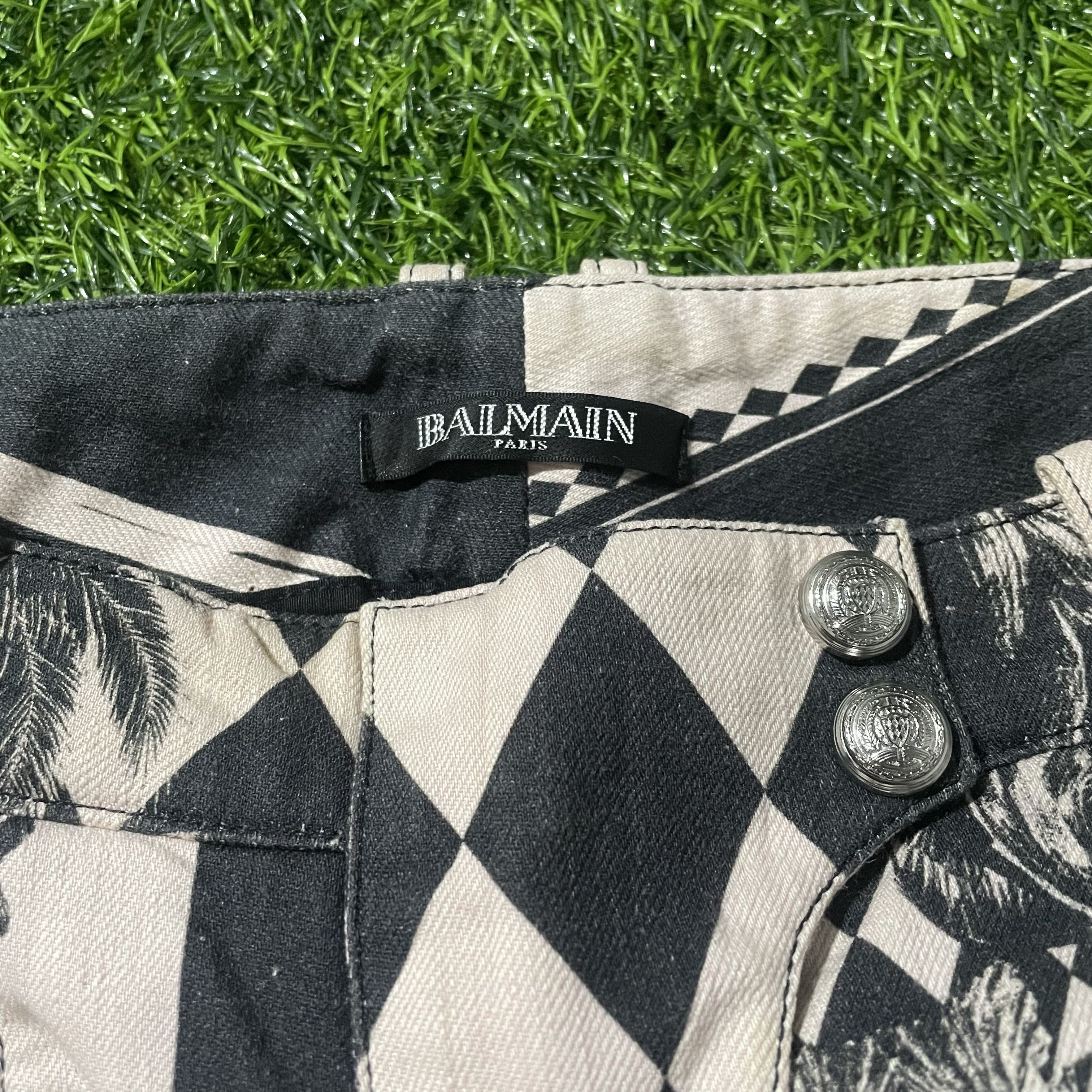 Balmain Balmain Biker Pants Size US 29 - 7 Thumbnail