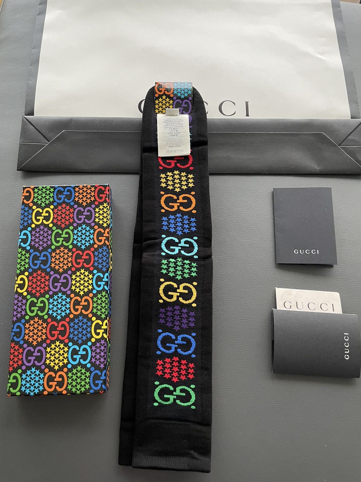 Gucci Rare Super Runway Limited Edition Gucci Socks Brand New Size ONE SIZE - 5 Thumbnail