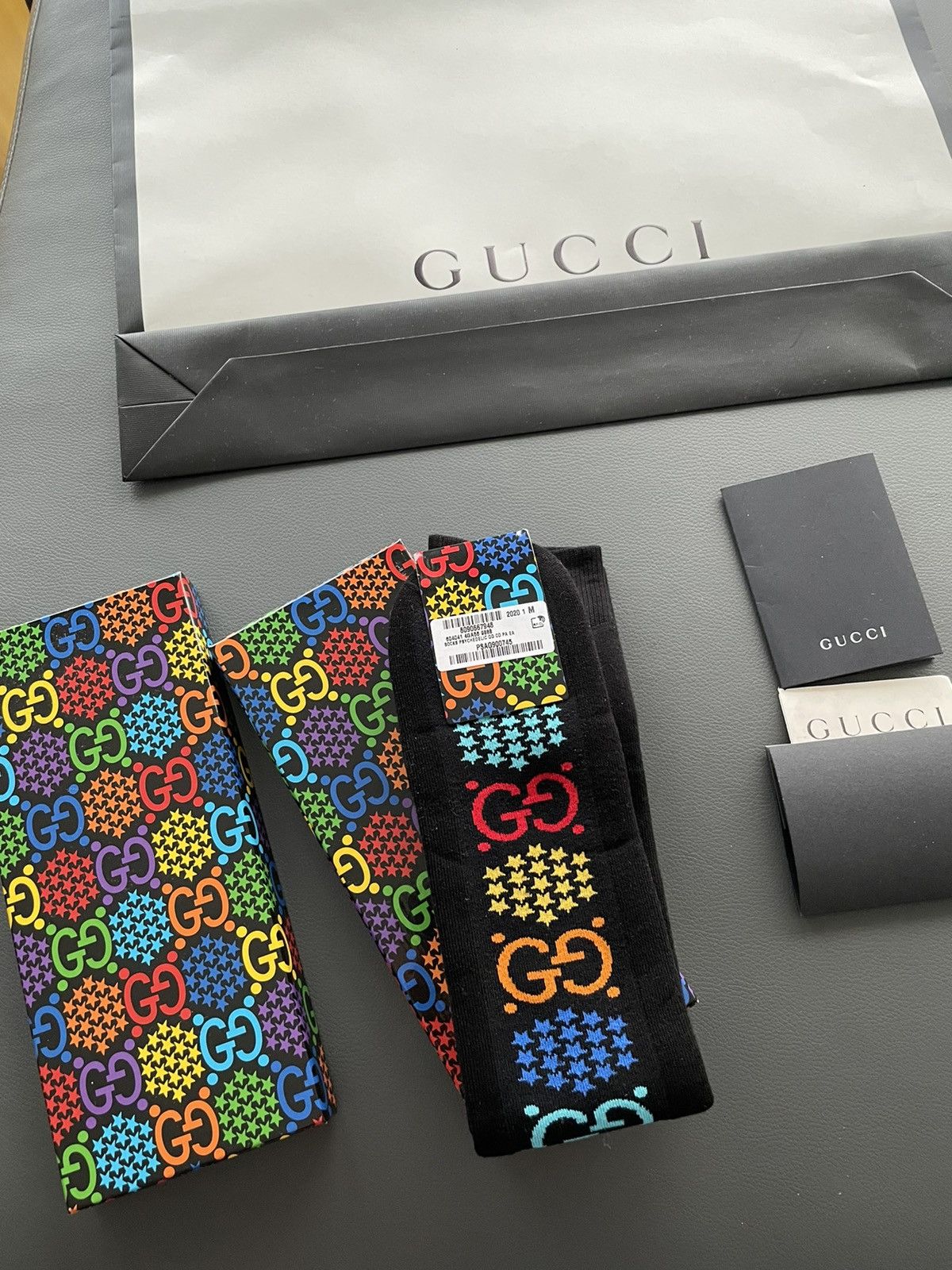 Gucci Rare Super Runway Limited Edition Gucci Socks Brand New Size ONE SIZE - 7 Thumbnail