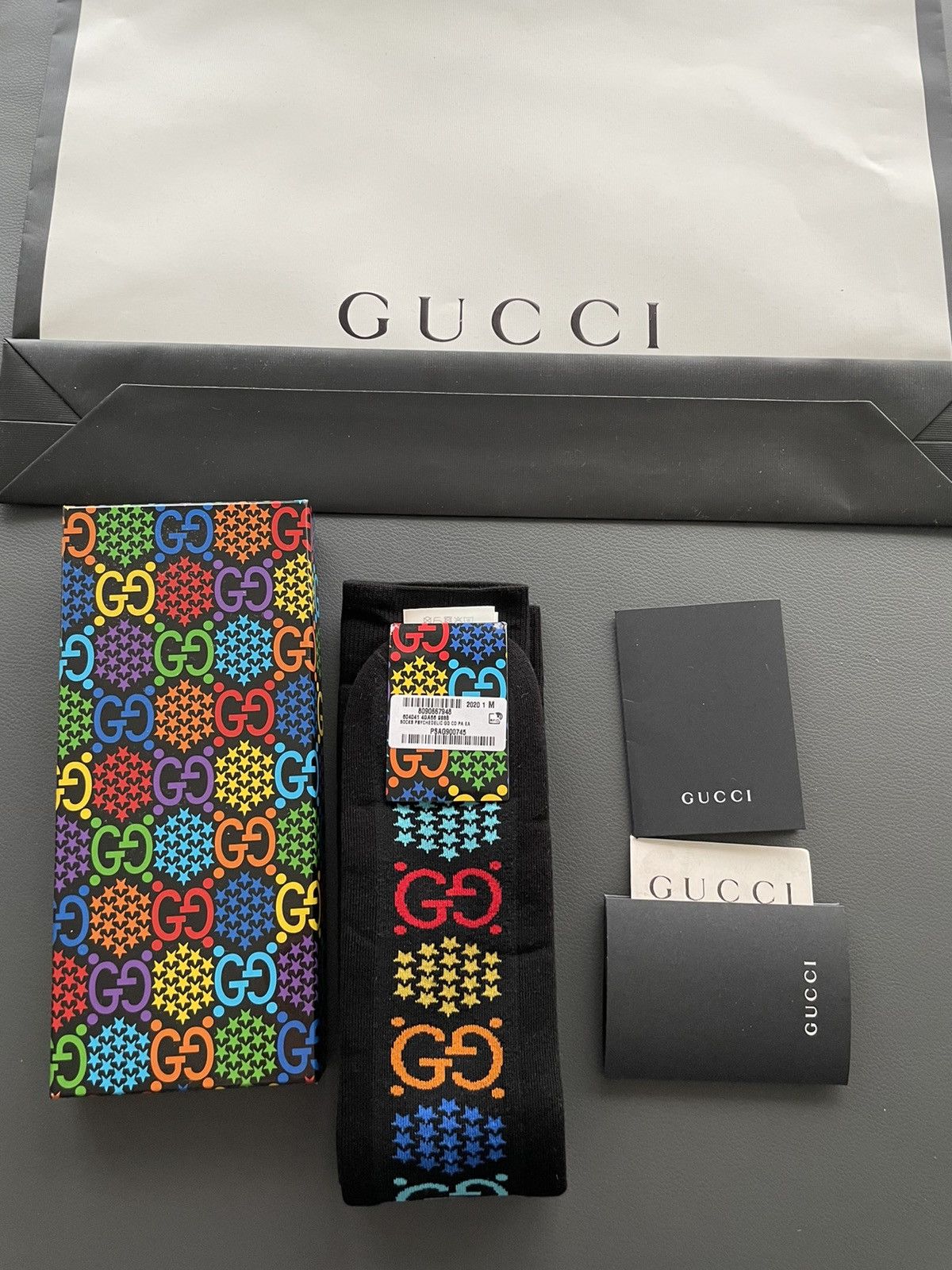 Gucci Rare Super Runway Limited Edition Gucci Socks Brand New Size ONE SIZE - 9 Thumbnail
