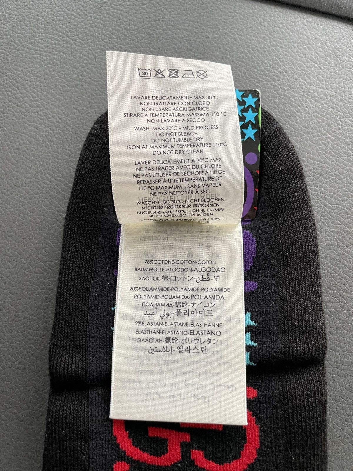 Gucci Rare Super Runway Limited Edition Gucci Socks Brand New Size ONE SIZE - 12 Thumbnail