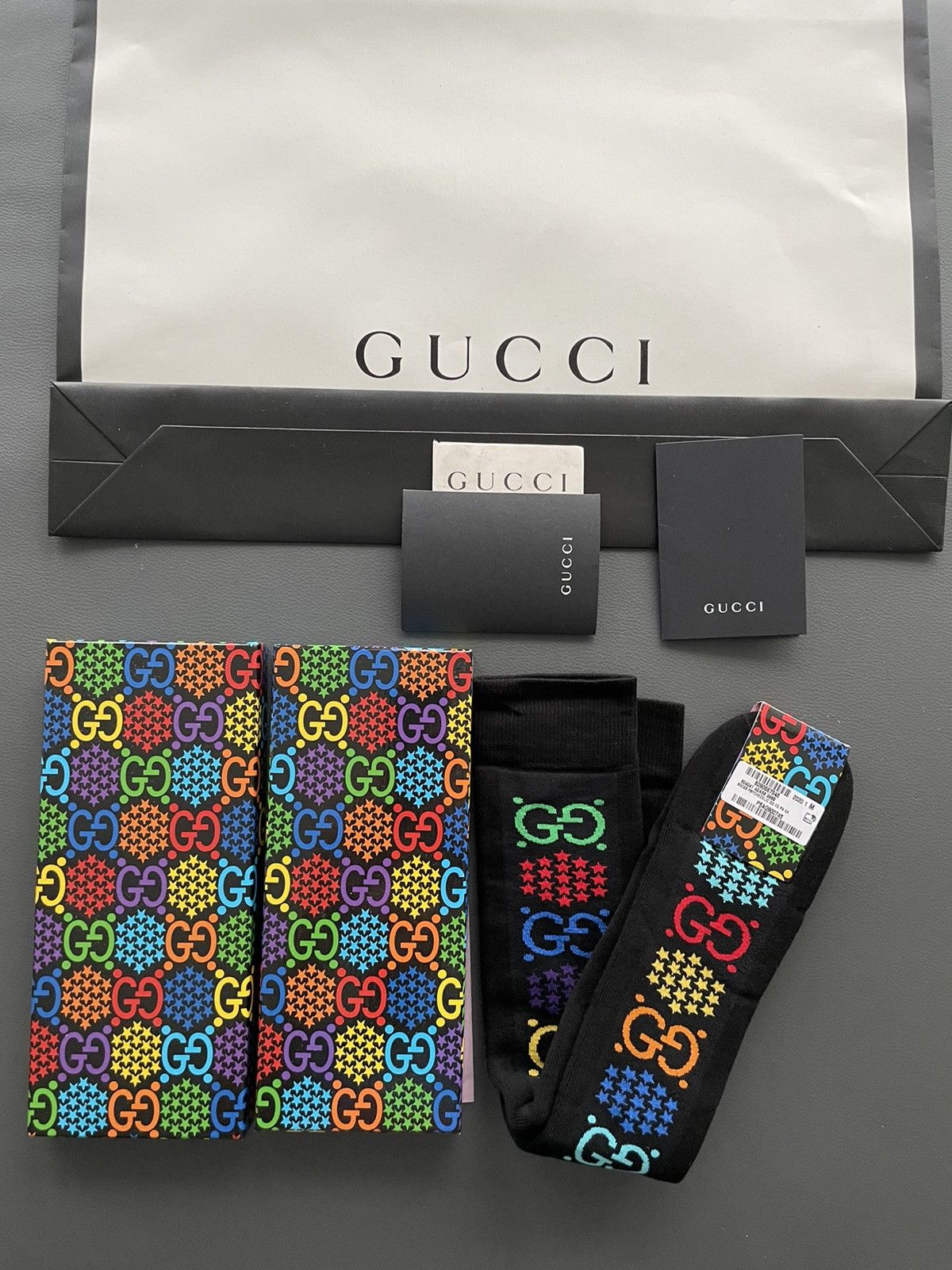 Gucci Rare Super Runway Limited Edition Gucci Socks Brand New Size ONE SIZE - 6 Thumbnail