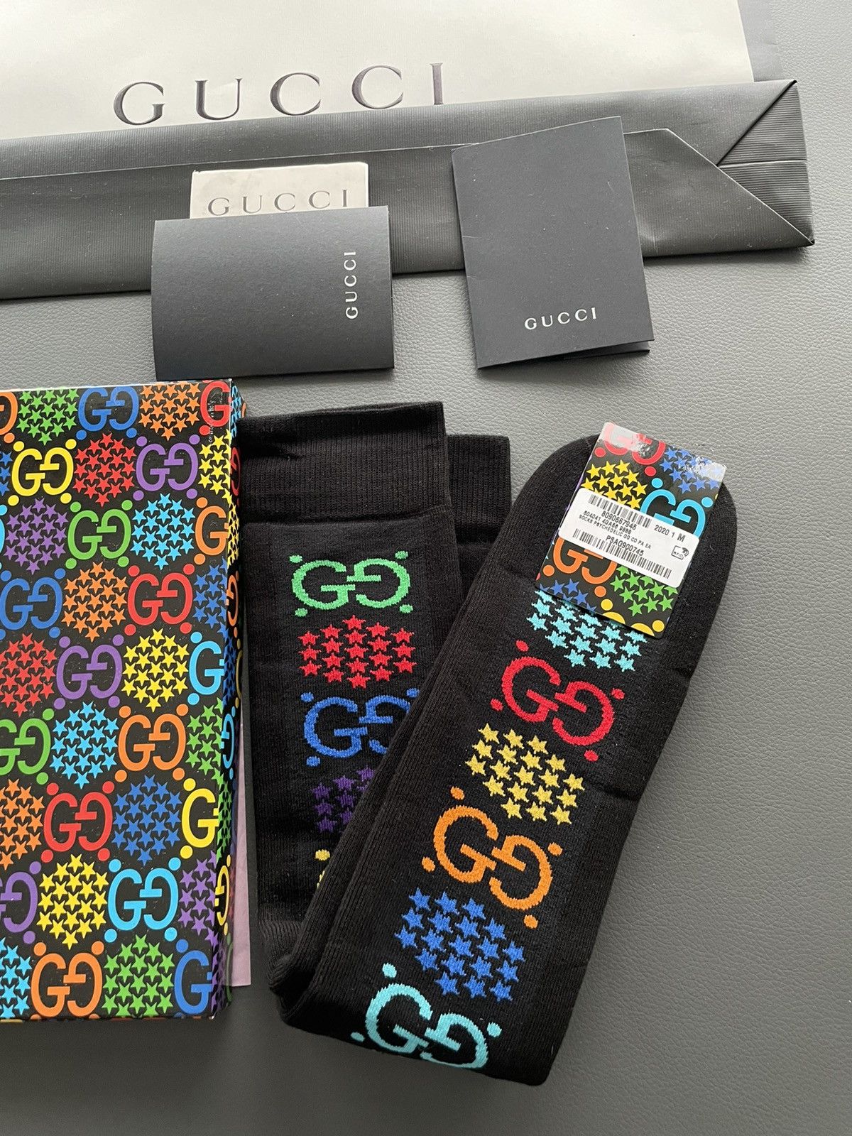 Gucci Rare Super Runway Limited Edition Gucci Socks Brand New Size ONE SIZE - 1 Thumbnail