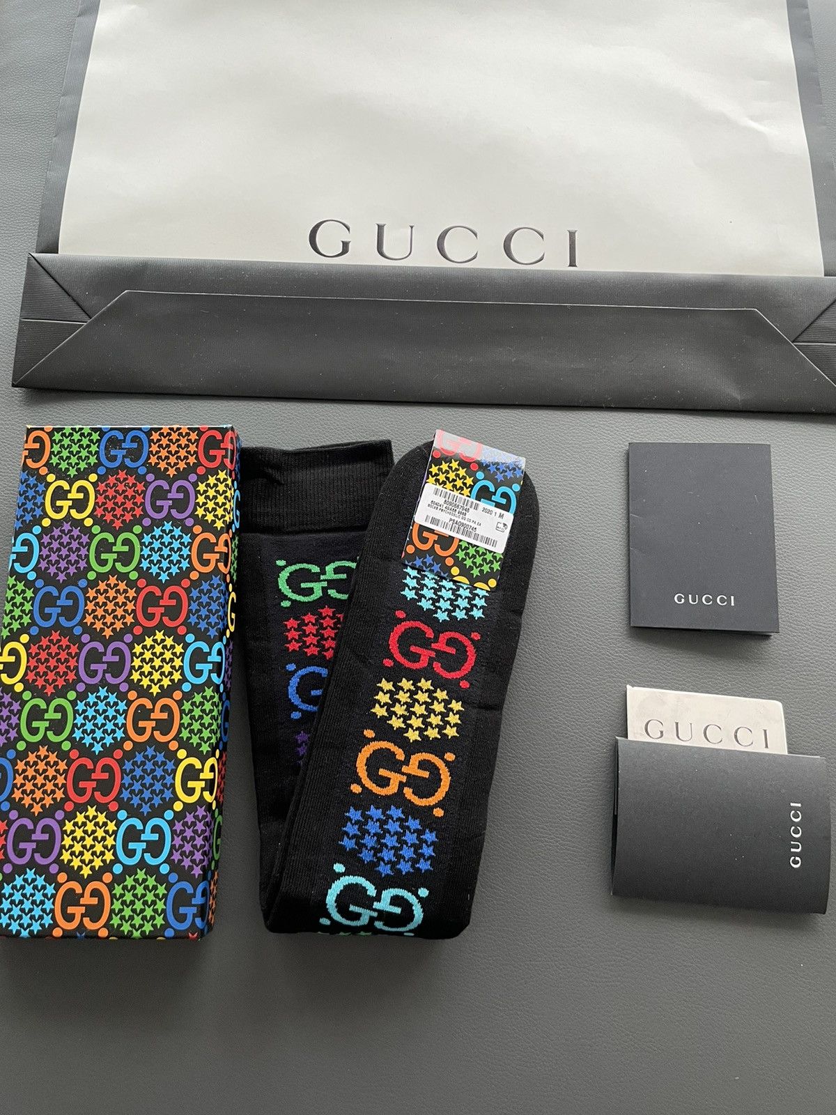 Gucci Rare Super Runway Limited Edition Gucci Socks Brand New Size ONE SIZE - 4 Thumbnail