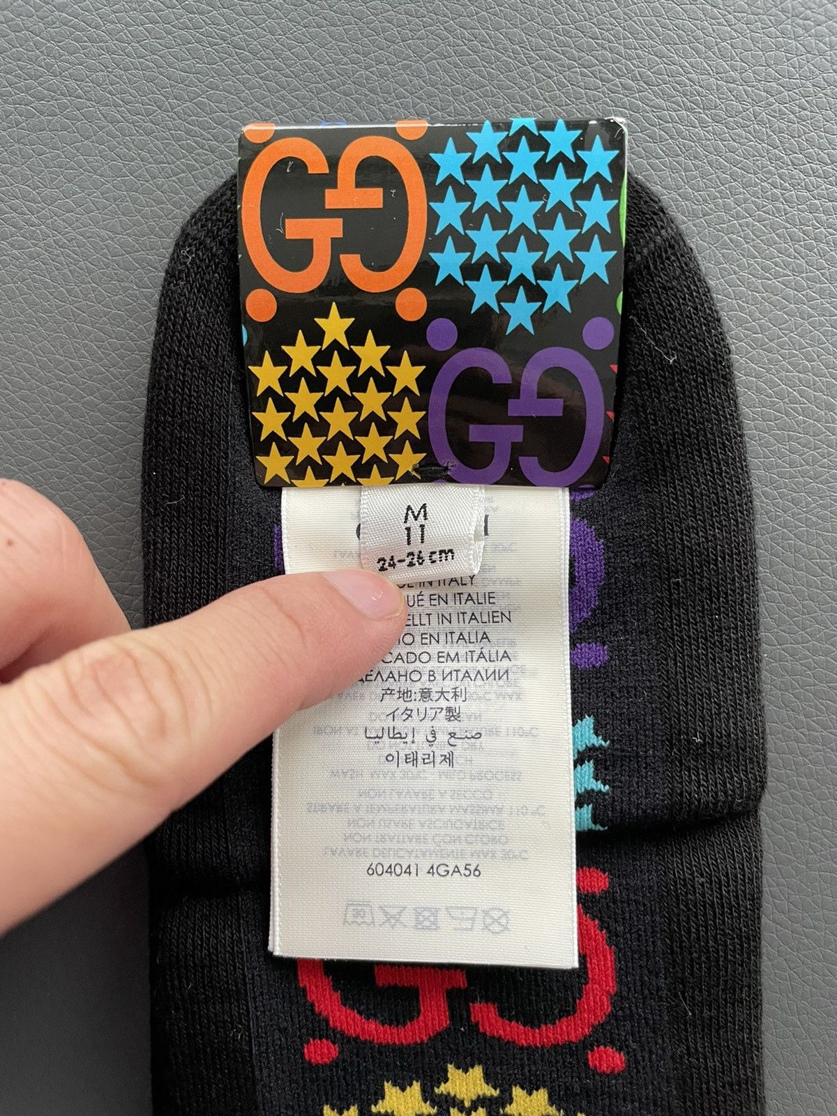 Gucci Rare Super Runway Limited Edition Gucci Socks Brand New Size ONE SIZE - 10 Thumbnail