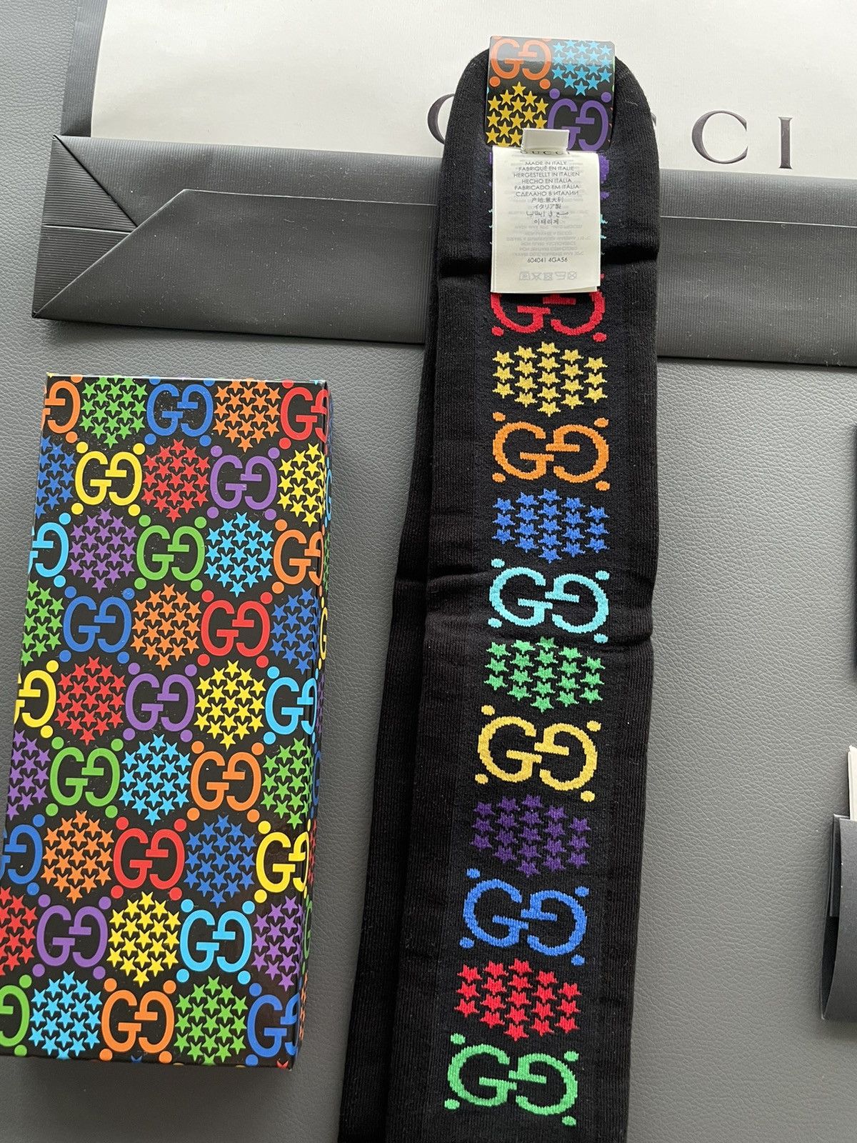 Gucci Rare Super Runway Limited Edition Gucci Socks Brand New Size ONE SIZE - 16 Thumbnail